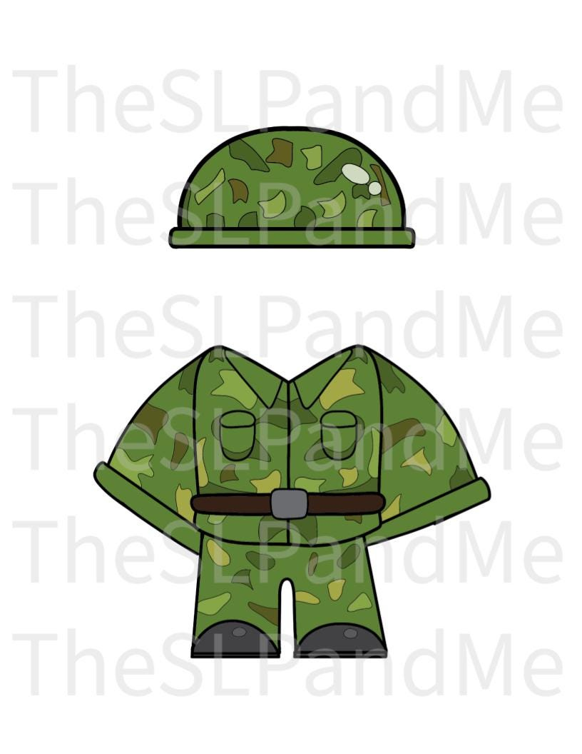 Disguise A Turkey- Army Disguise-Resizable! - Etsy inside Turkey In Disguise Military