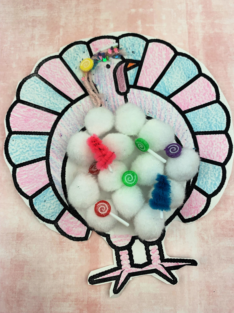 Disguise A Turkey Cotton Candy - Mom. Wife. Busy Life. with Turkey In Disguise Candy