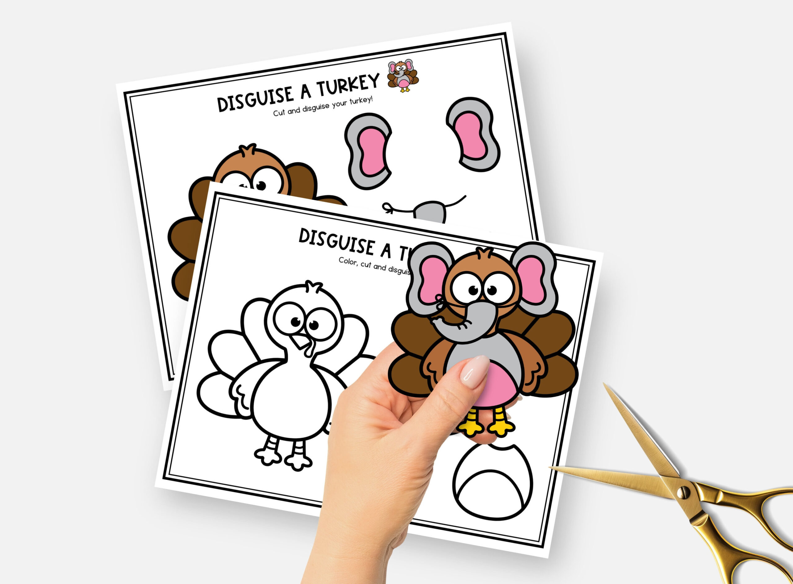 Disguise A Turkey, Elephant Disguise, Turkey In Disguise Project for Turkey in Disguise Elephant