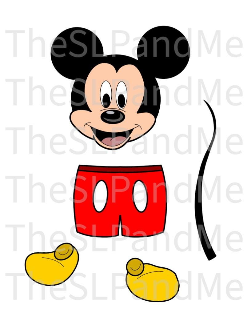 Disguise A Turkey- Mouse Disguise-Resizable! - Etsy throughout Turkey in Disguise Mickey Mouse