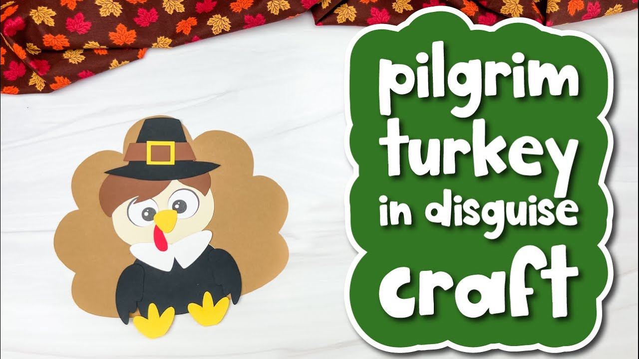 Disguise A Turkey Pilgrim Craft For Kids for Turkey in Disguise Pilgrim