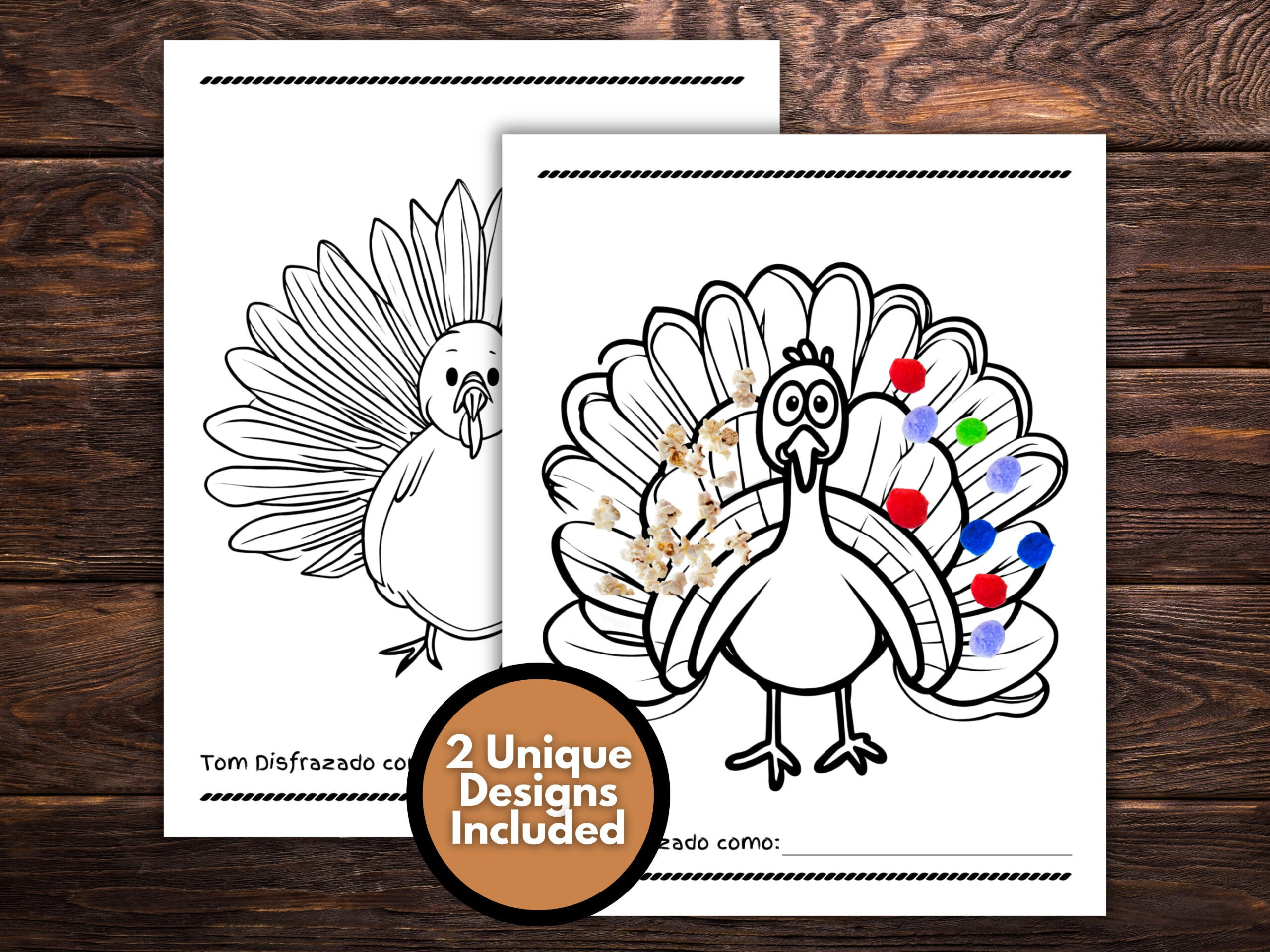 Disguise A Turkey, Turkey In Disguise In Spanish, Spanish with regard to Disguise A Turkey In Spanish