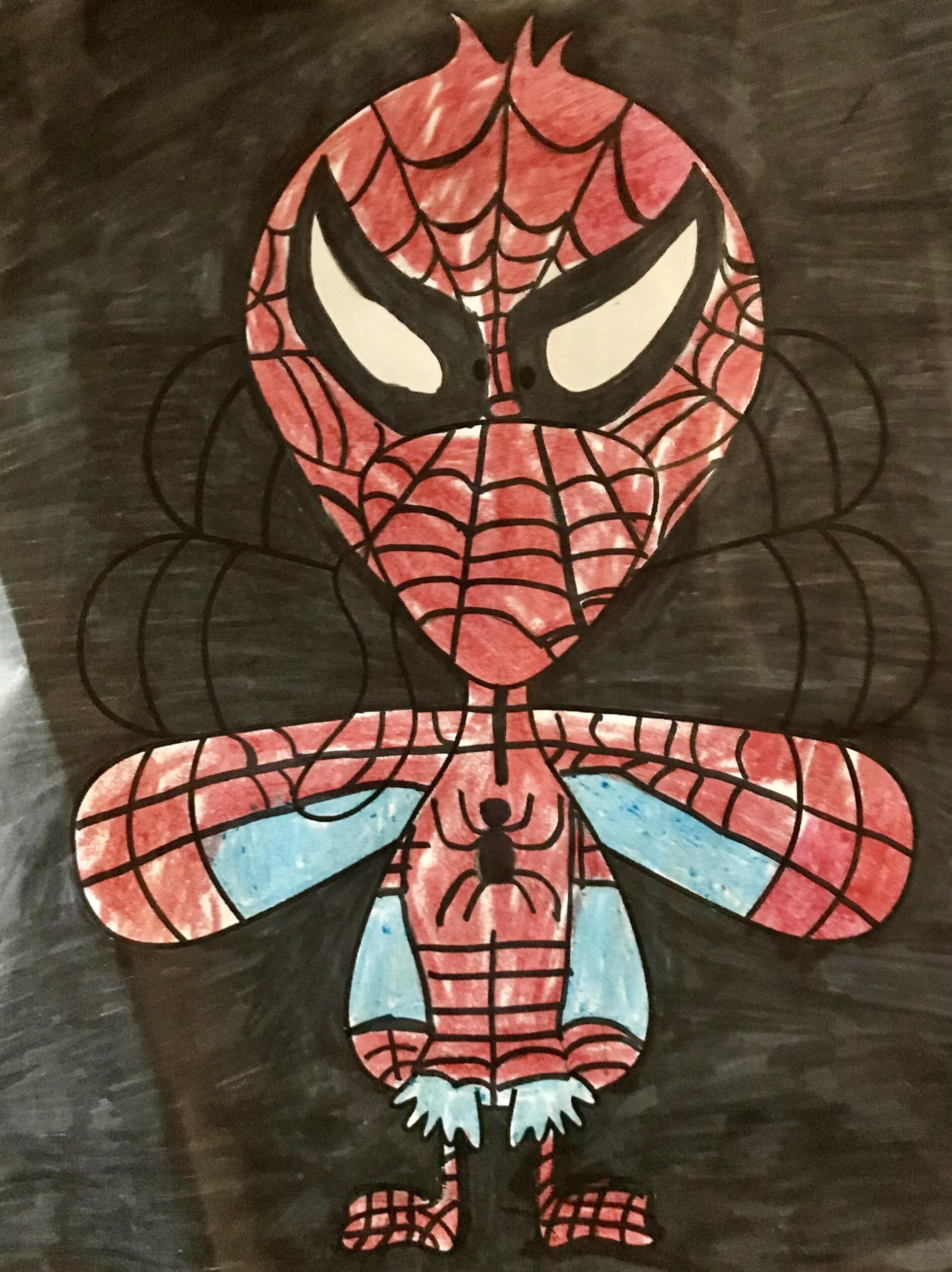 Disguising A Turkey As Spider-Man- A Homework Assignment For My 6 pertaining to Turkey in Disguise As Spiderman