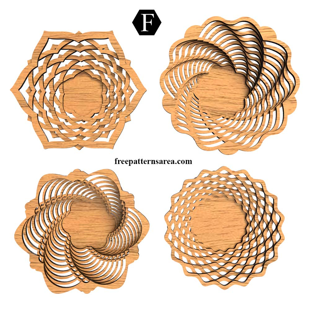 Diy Woodworking Projects: Laser Cut &amp;amp; Scroll Saw Bowl Patterns in Printable Scroll Saw Basket Patterns Free