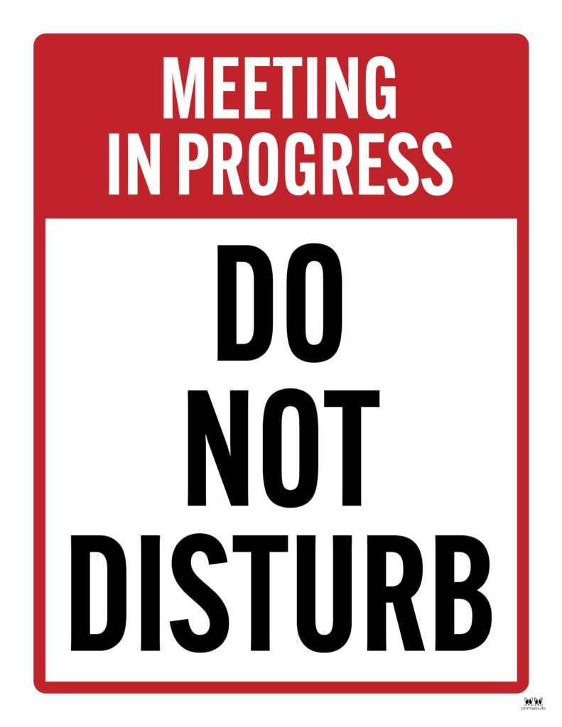 Do Not Disturb Signs - 25 Free Printables | Printabulls throughout Free Printable Do Not Disturb Sign Printable