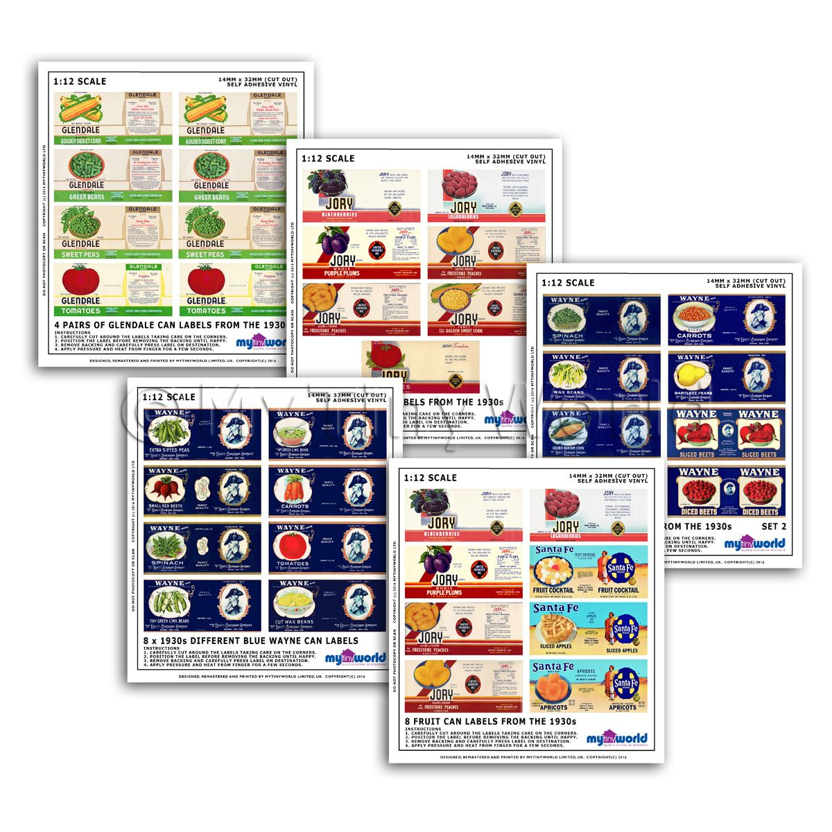 Dolls House Miniature Labels - 39 Dolls House Miniature Food Can throughout Free 1 12 Scale Printables Food