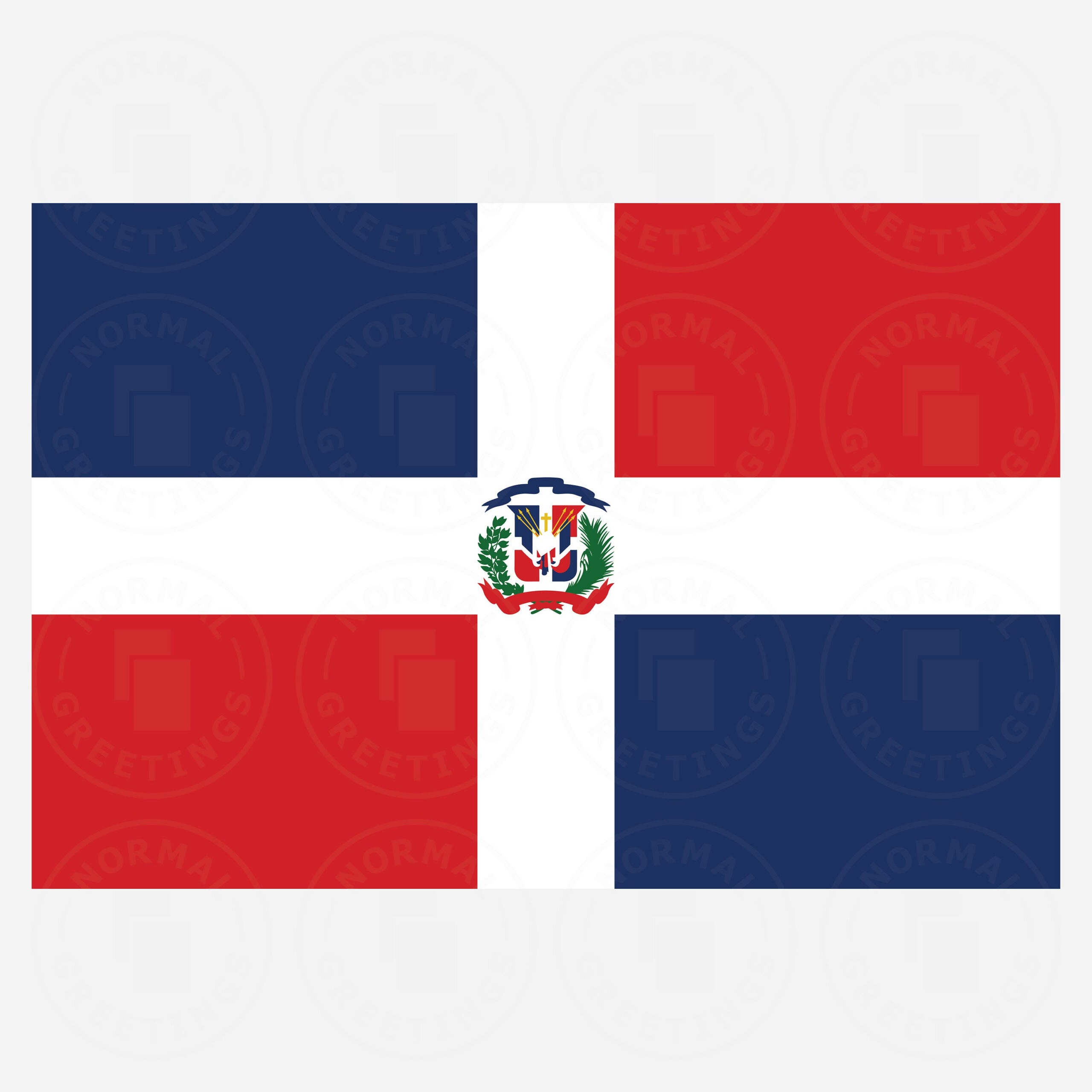 Dominican Republic Flag Svg File Bandera Dominicana Minimalist Simple De  Republica Dominicana Minimalista Cricut Files Cut Png Vector throughout Printable Dominican Republic Flag