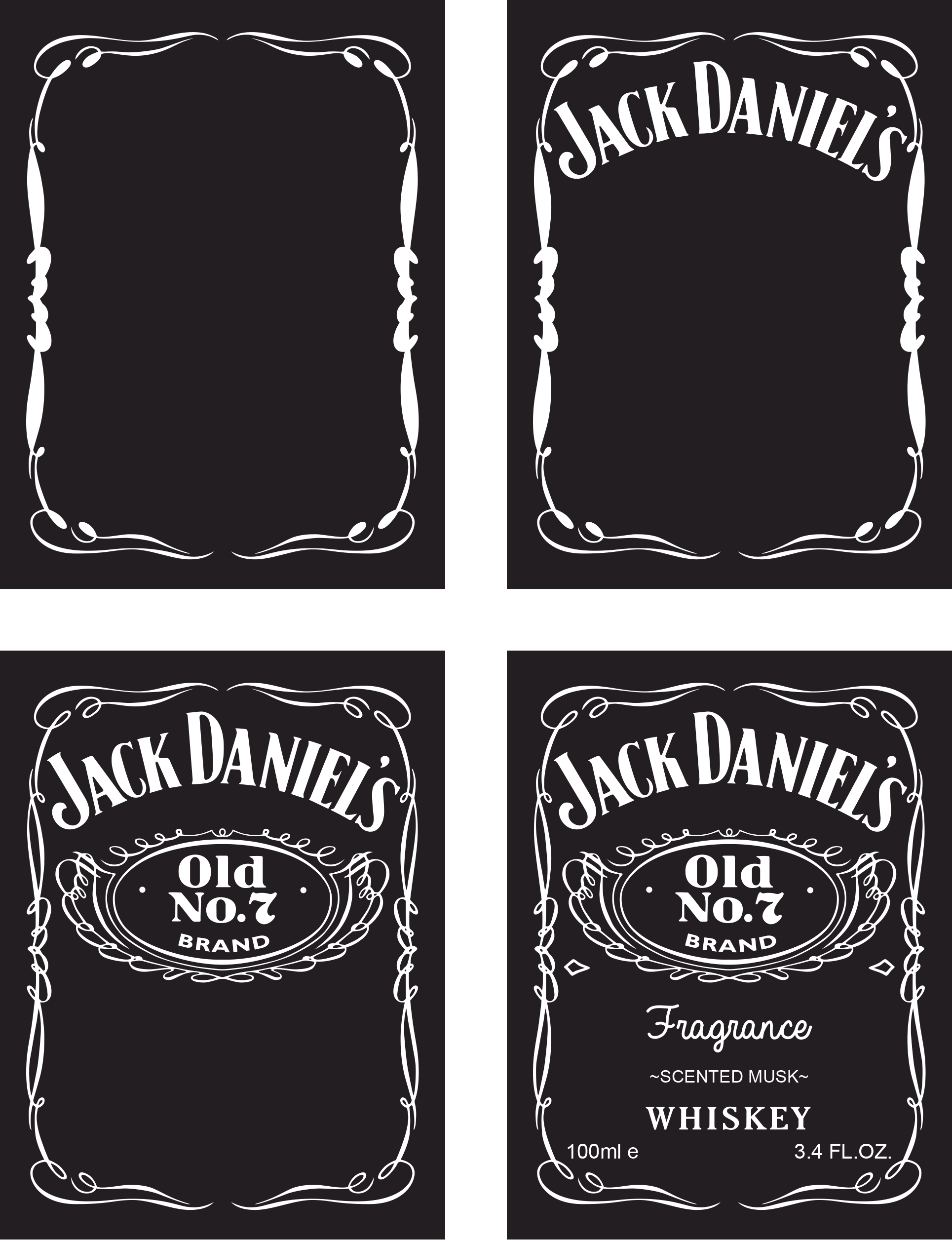 Downloadable Free Printable Jack Daniels Template - Campaign with Downloadable Free Printable Jack Daniels Template