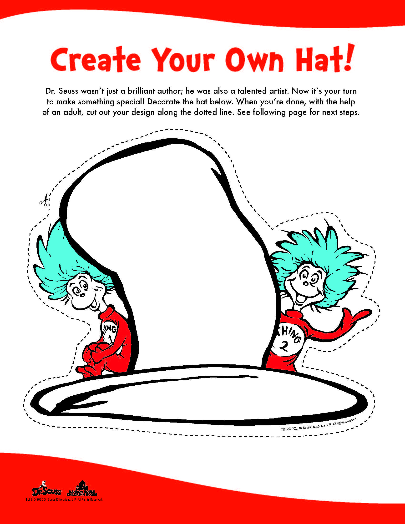 Dr. Seuss Printables And Activities | Brightly within Dr Seuss Printable Decorations
