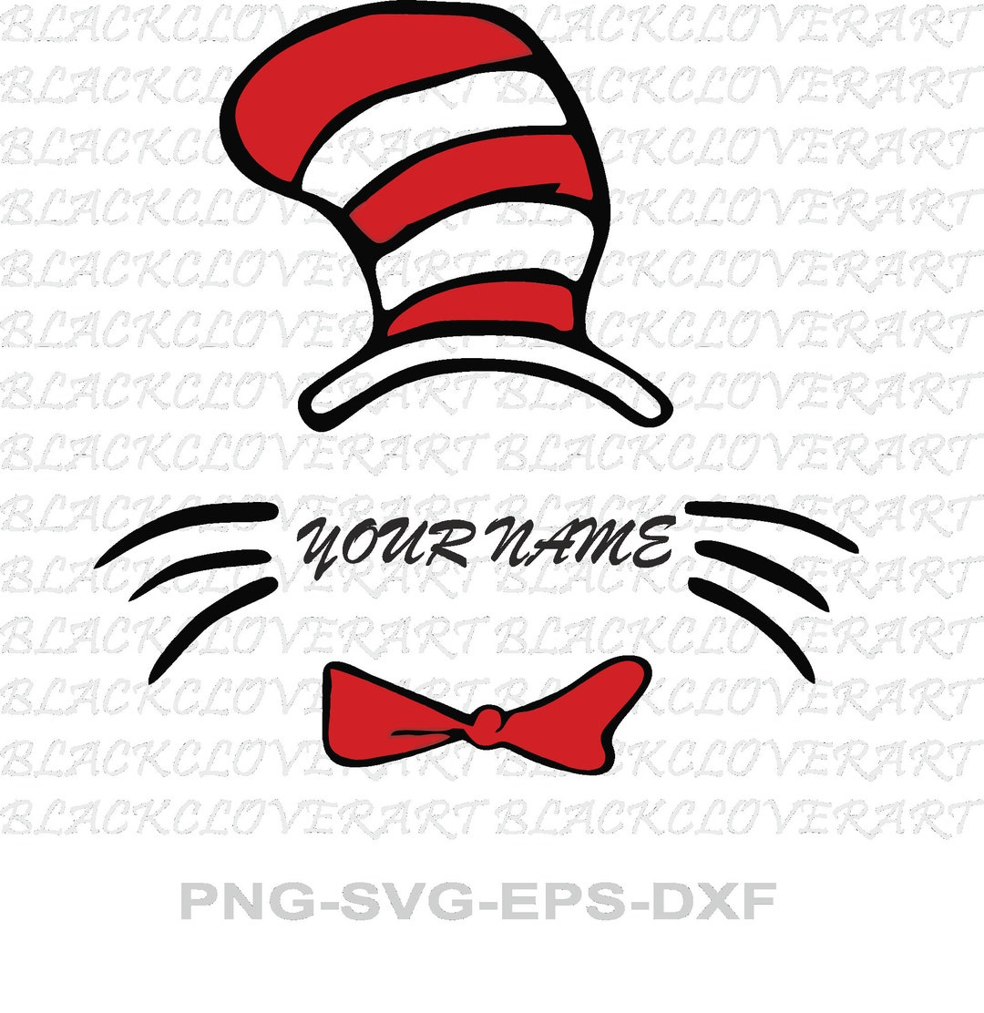 Dr Seuss Svg | Cat In The Hat Svg | Dr Seuss Hat Svg | Dr Seuss with regard to Dr Seuss Bow Tie Printable