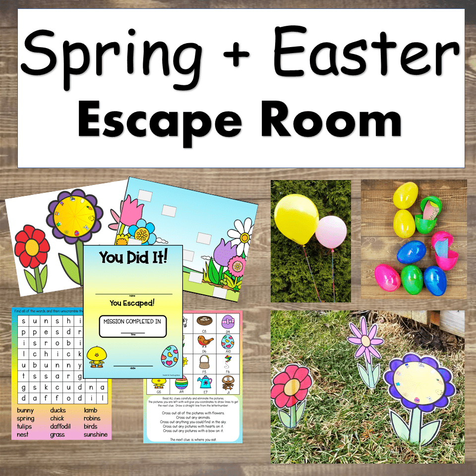 Easter Archives - Hands-On Teaching Ideas within Easter Escape Room Free Printable