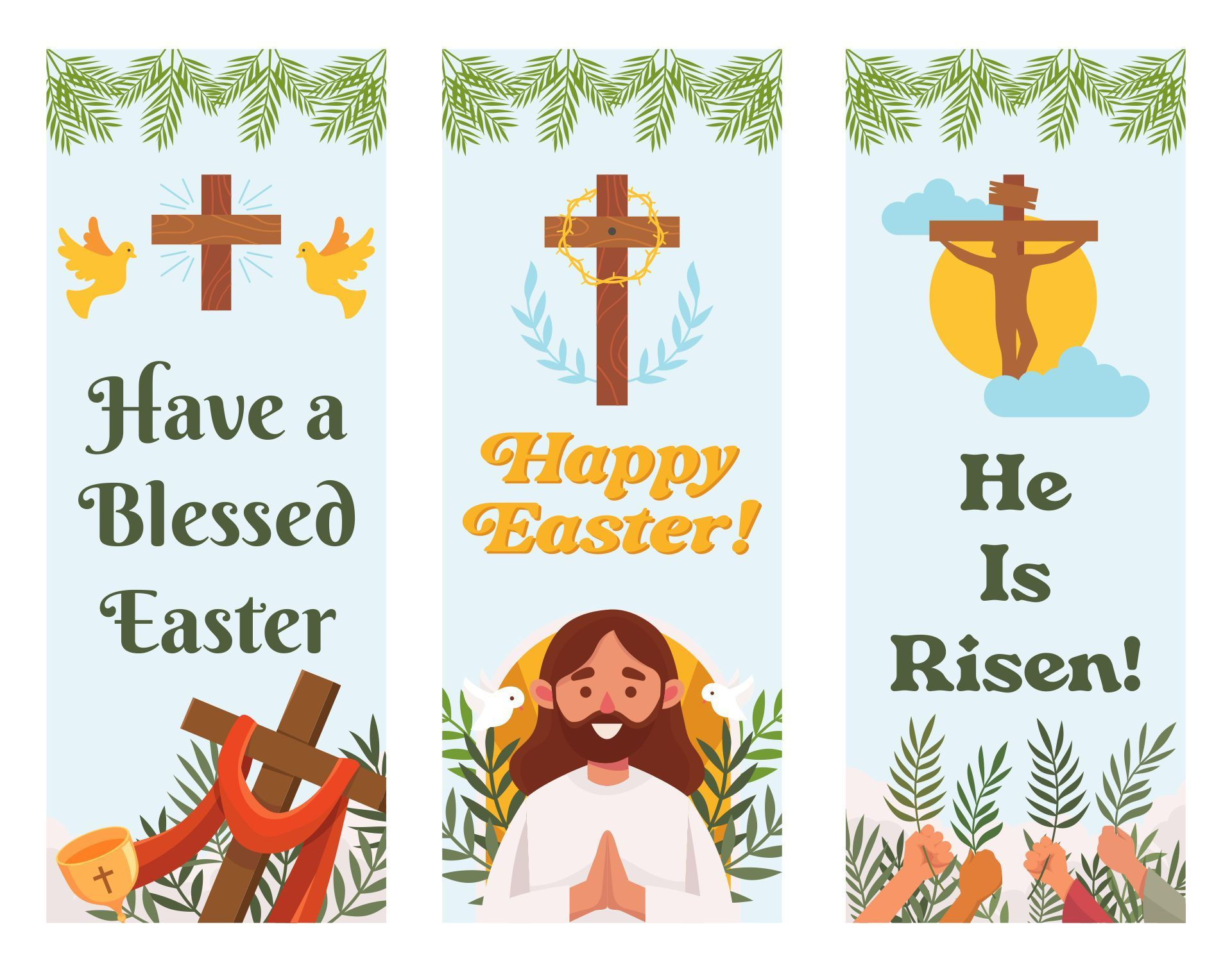 Easter Bookmarks Religious - 10 Free Pdf Printables | Printablee throughout Free Printable Religious Easter Bookmarks