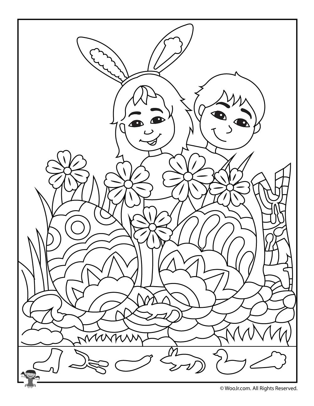 Easter Hidden Picture Printable Activity Pages | Woo! Jr. Kids in Printable Easter Hidden Pictures