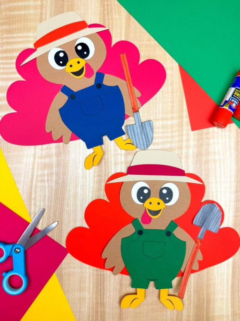 Farmer Turkey Disguise Project Idea [Free Pdf Template] with Farmer Turkey in Disguise