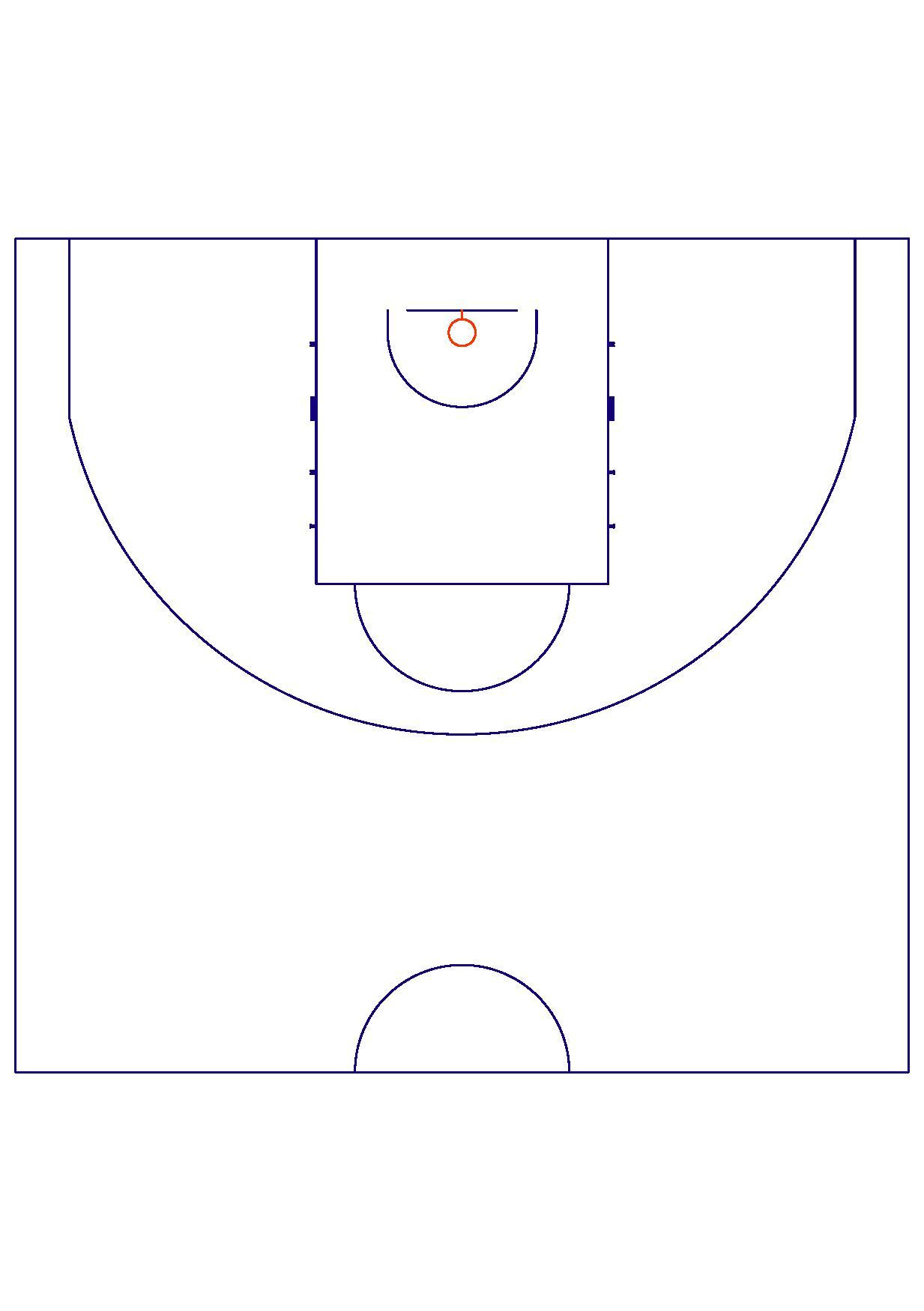 File:fiba Court Dimensions 2010.Pdf - Wikimedia Commons throughout Printable Free Printable Half Court Basketball Diagram