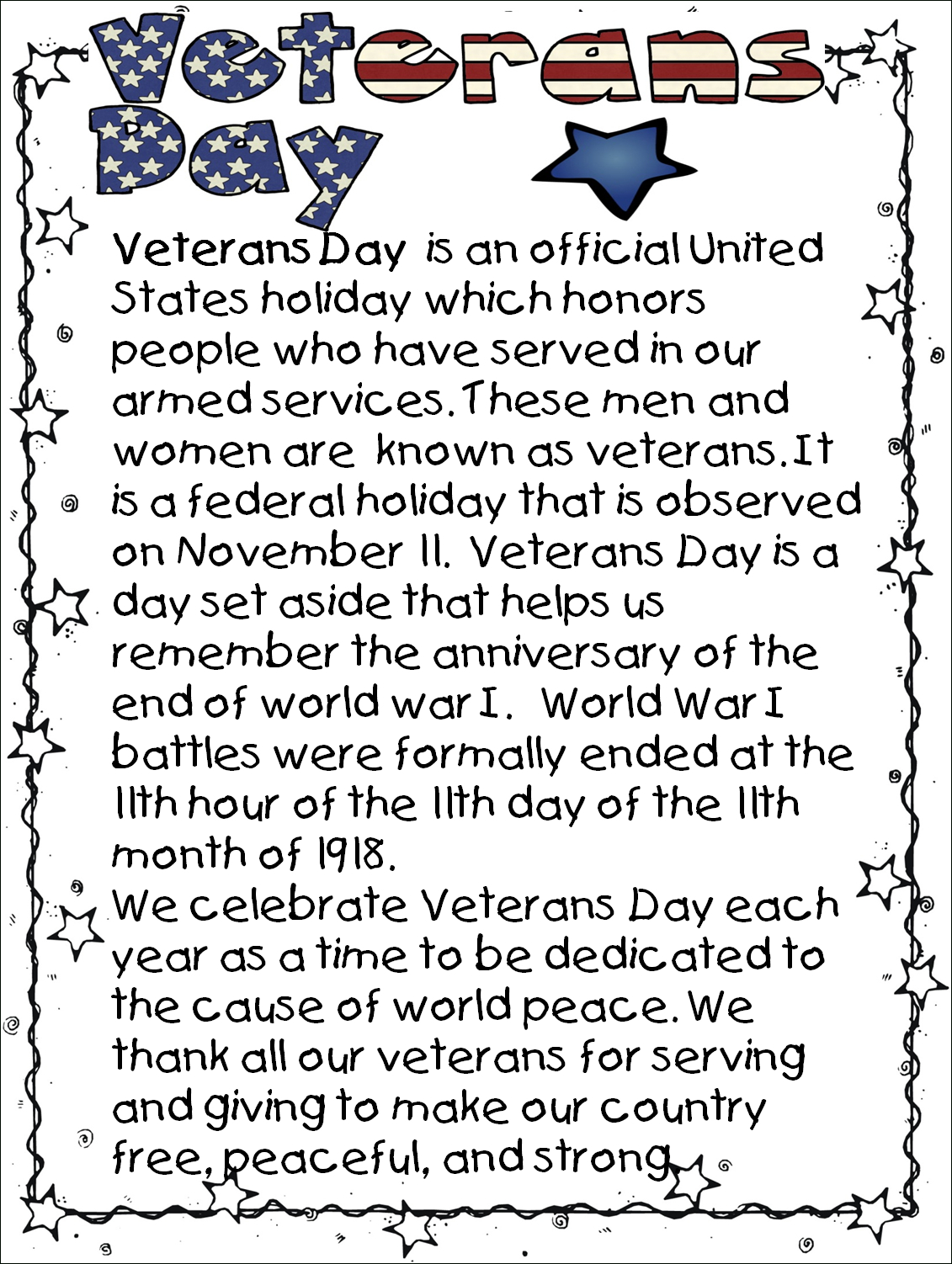 First Grade Wow: Veterans Day Mini Unit regarding Veterans Day Poems For Elementary Students