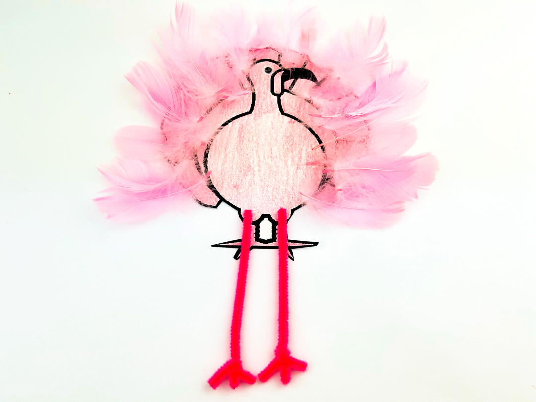Flamingo Turkey Disguise - Mom. Wife. Busy Life. in Turkey Disguise Project Flamingo