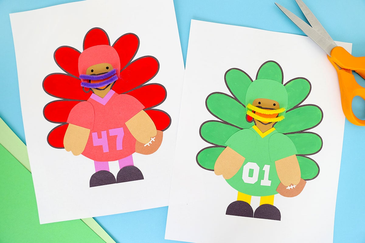Football Player Turkey Disguise (Free Template) - The Best Ideas in Turkey Football Player Disguise