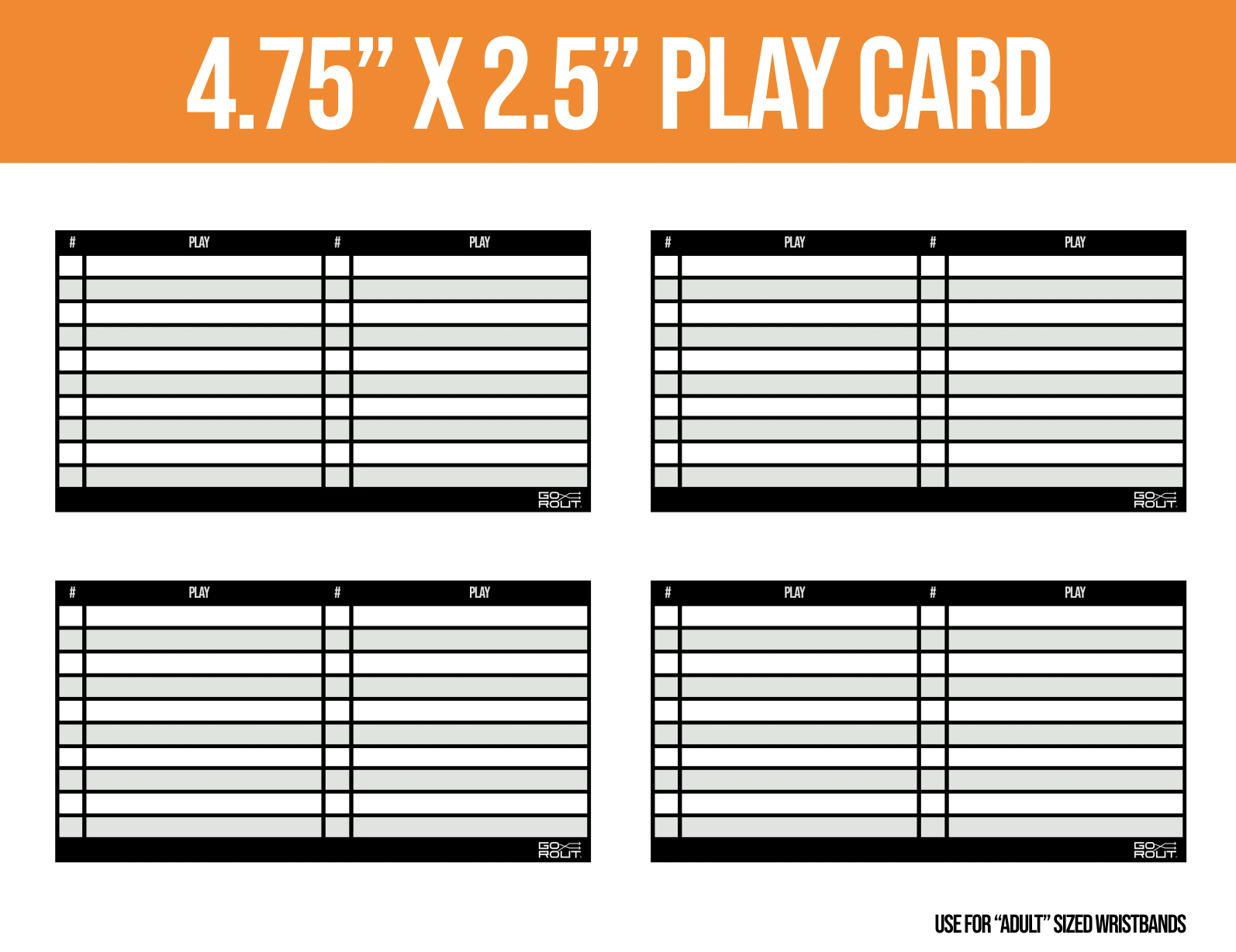 Football Wristband Templates (Free) - Gorout for Free Printable Baseball Wristband Template Excel