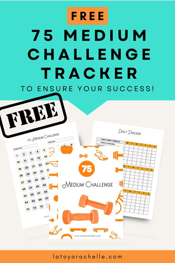 Free 75 Medium Challenge Printable | 75 Medium Challenge Rules with regard to 75 Medium Challenge Printable Free