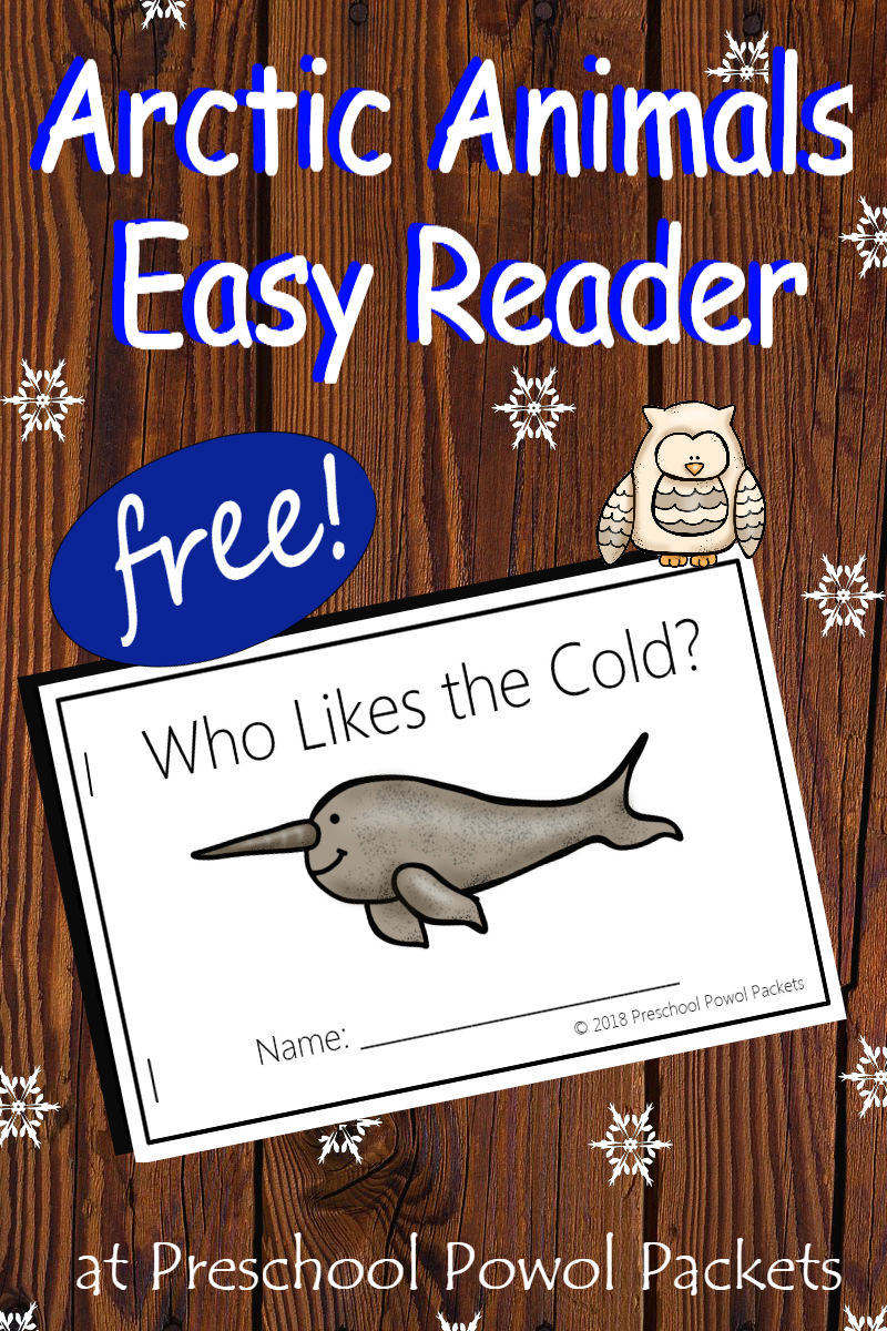 Free} Arctic Animals Like Cold Preschool Easy Reader pertaining to Arctic Animals Printable Book