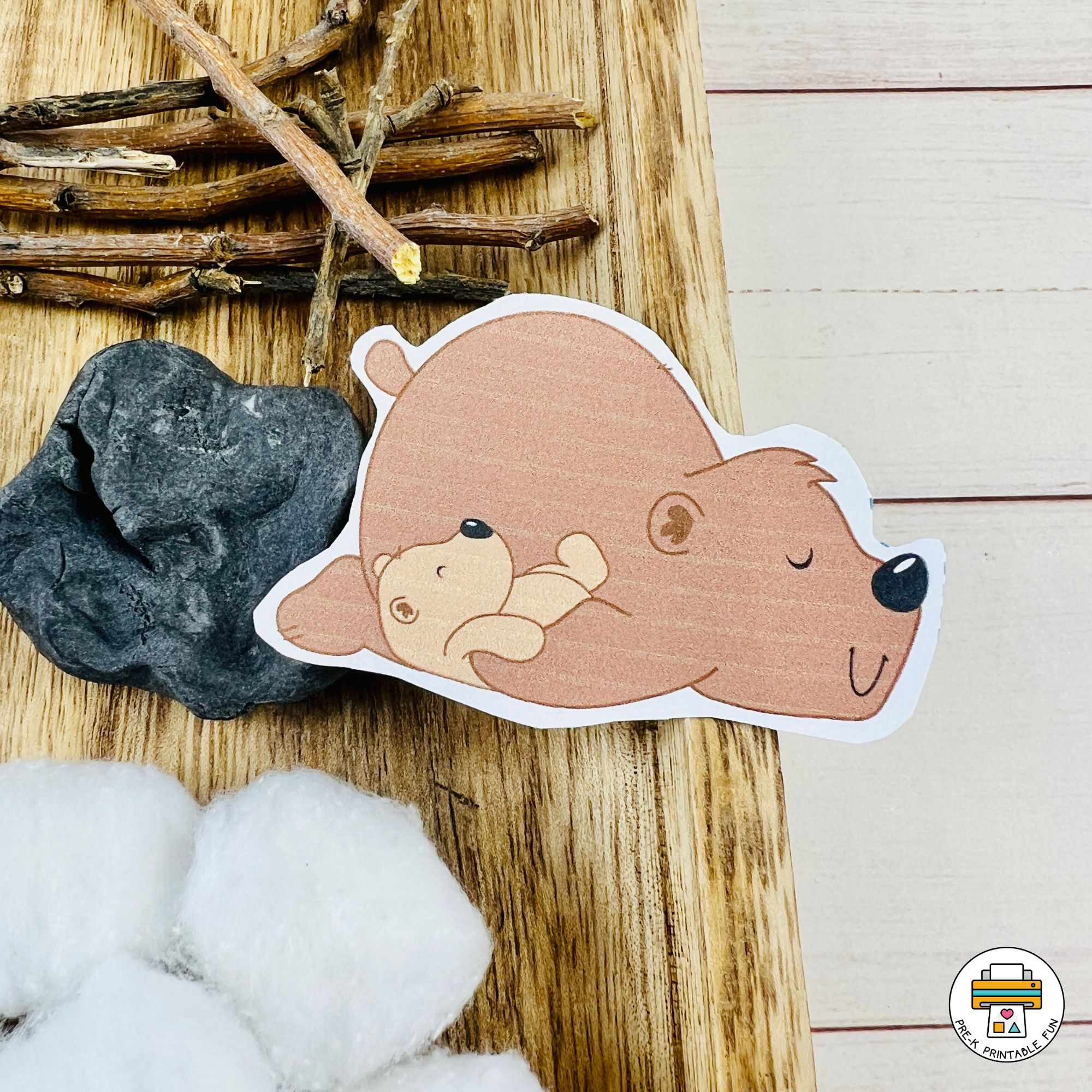 Free Bear Snores On Book Companion And Den Building Stem Activity in Printable Bear Snores on Activities