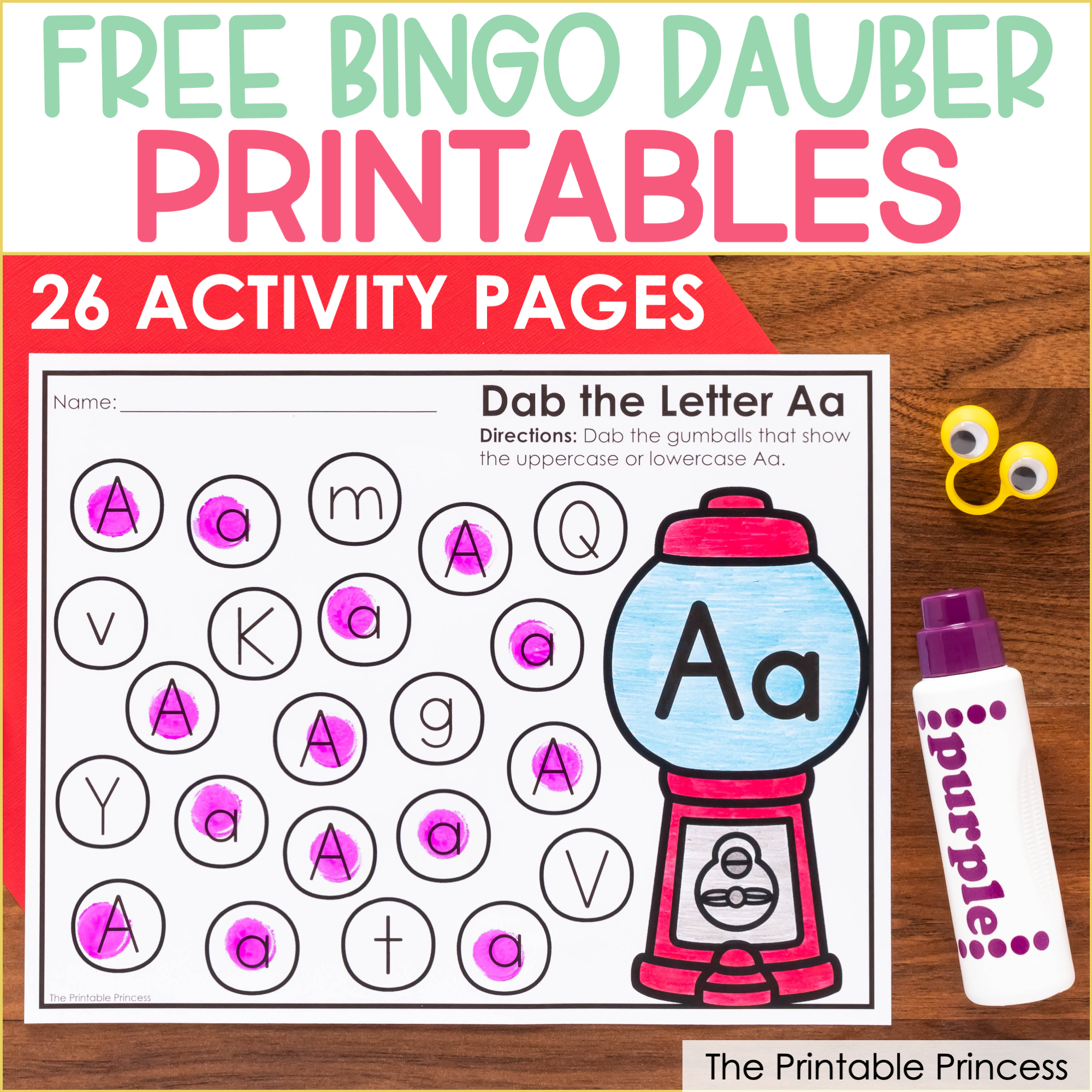 Free Bingo Dauber Printables throughout Free Bingo Dauber Printables