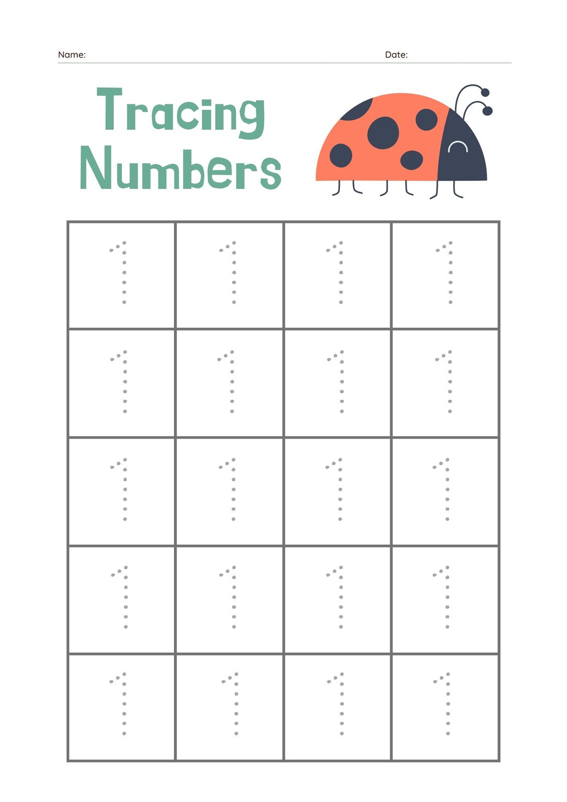 Free Custom Printable Preschool Worksheet Templates | Canva intended for Preschool Worksheets Free Printable
