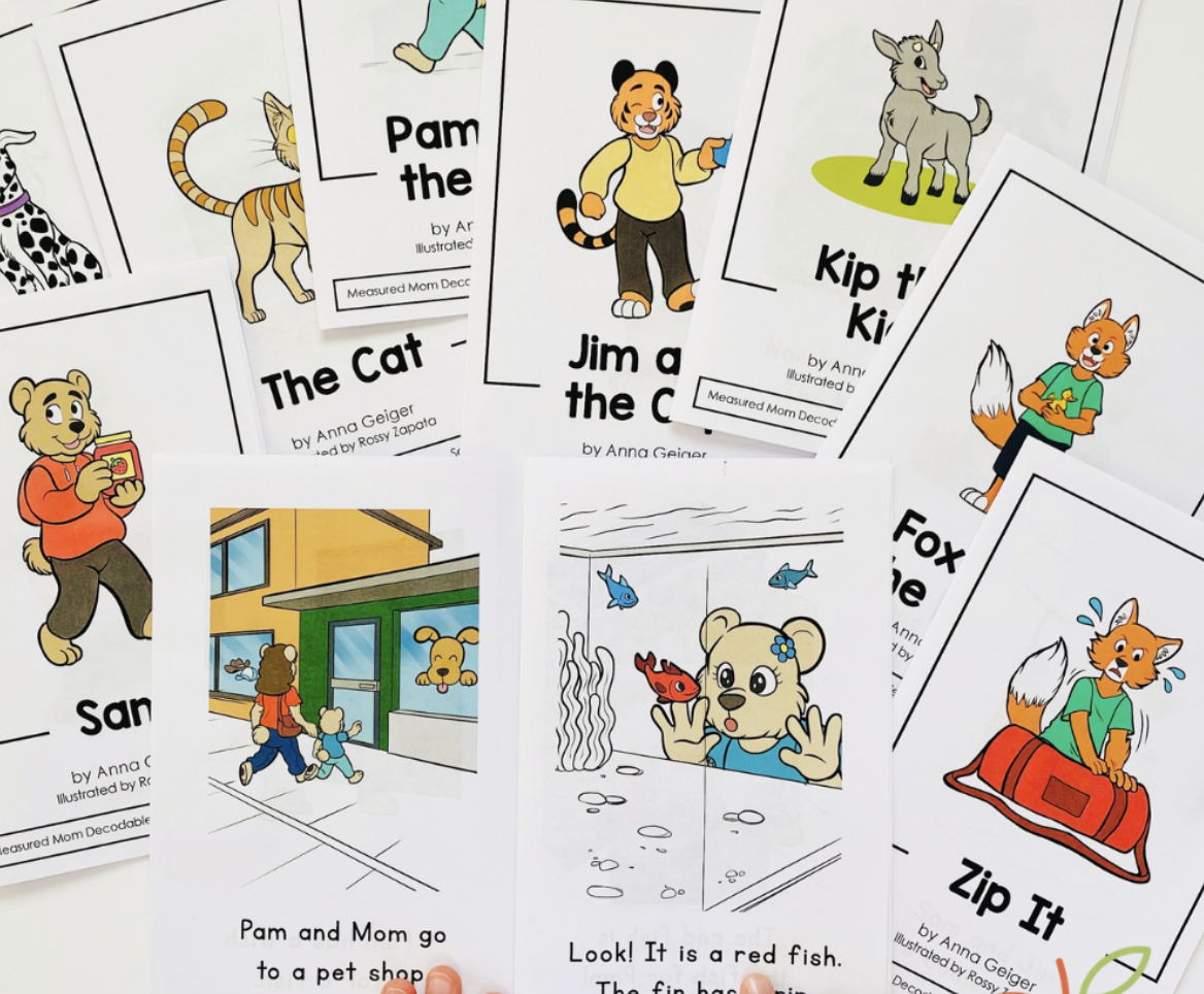 Free Decodable Books - The Measured Mom in Free Printable Decodable Books