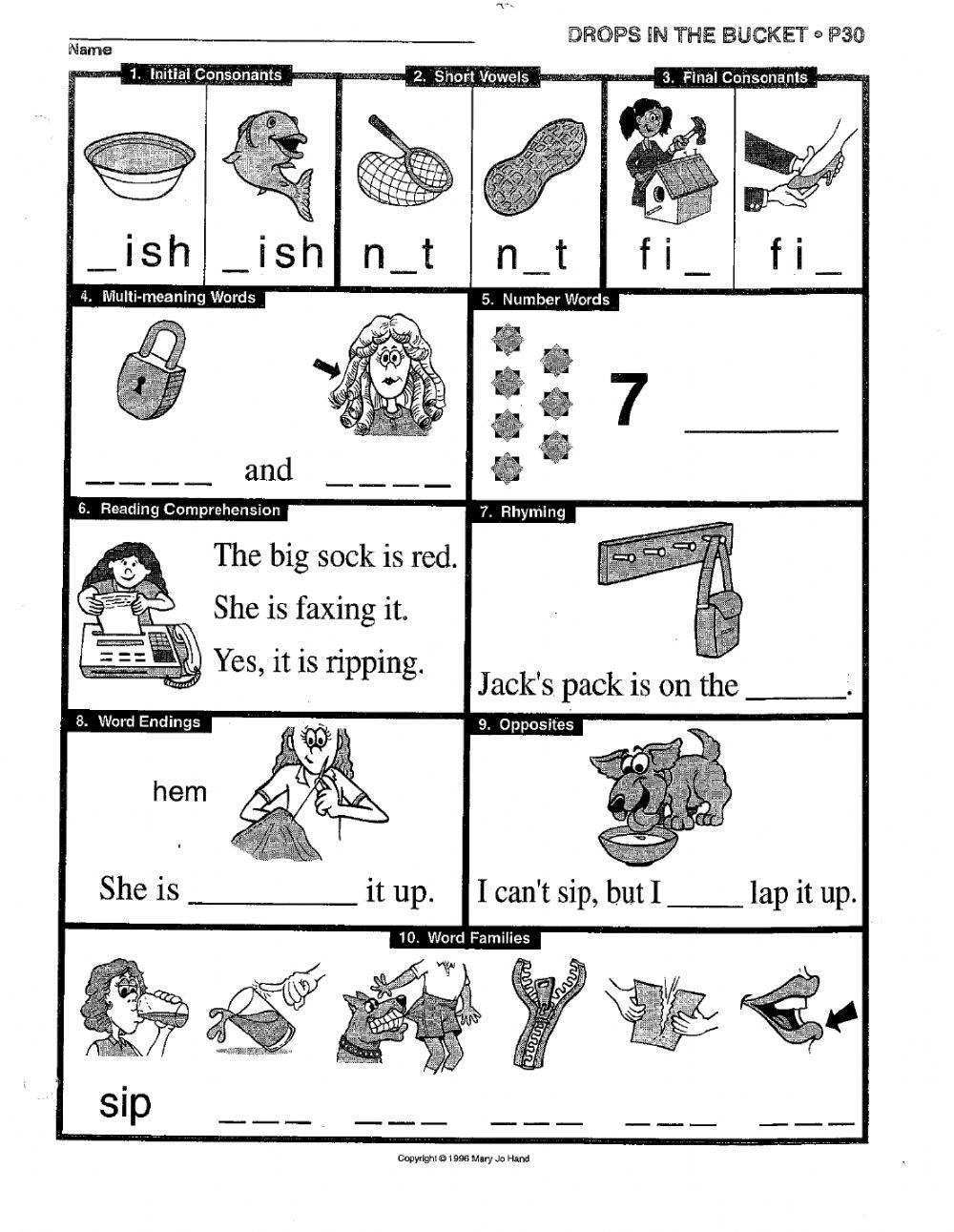 Free Drops In The Bucket Worksheet, Download Free Drops In The for Drops In The Bucket Free Printables