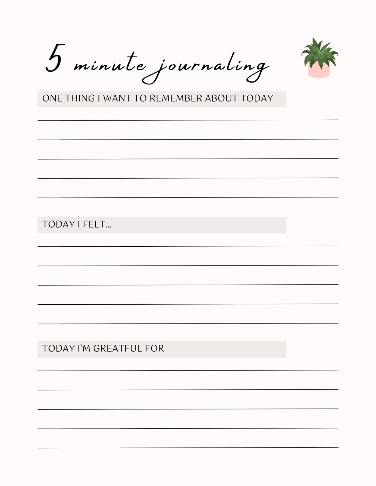 Free Editable And Printable Journal Templates | Canva with Free Printable Journal Sheets