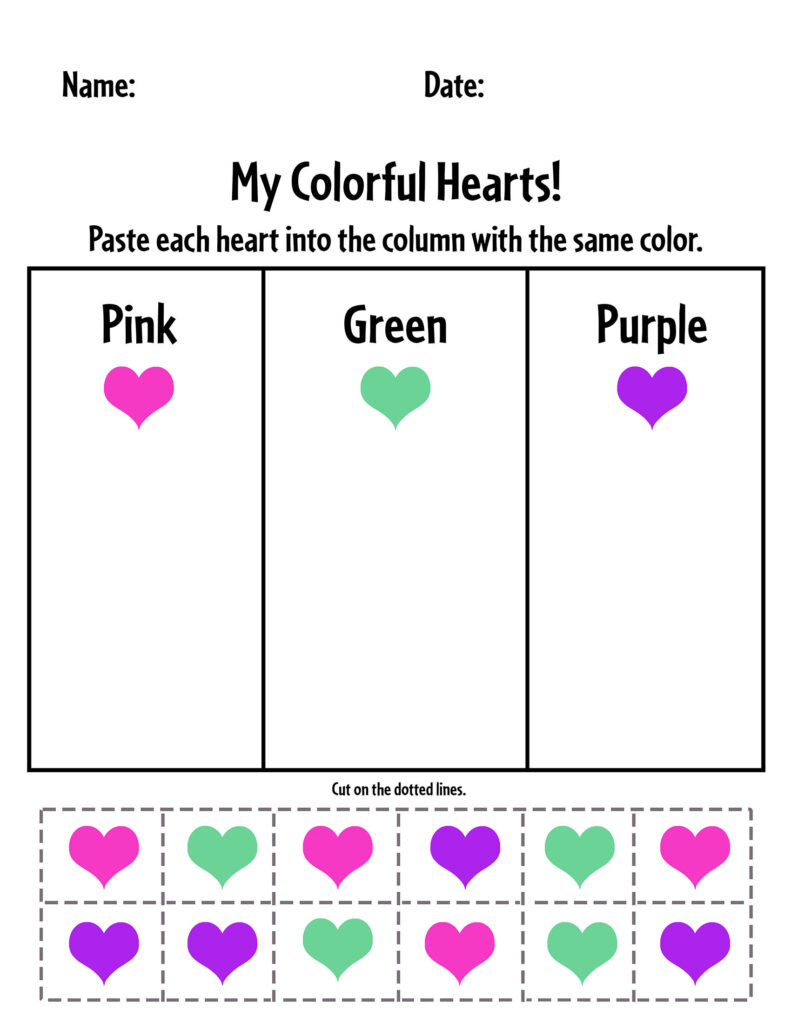 Free February Worksheets For Preschool! ⋆ The Hollydog Blog inside Free Printable February Worksheets