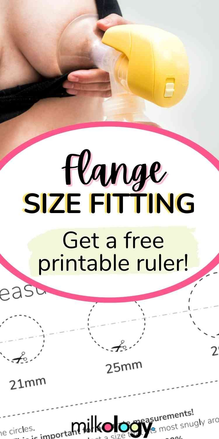 Free Flange Size Ruler (Free Printable!) — Milkology® intended for Free Printable Flange Size Ruler