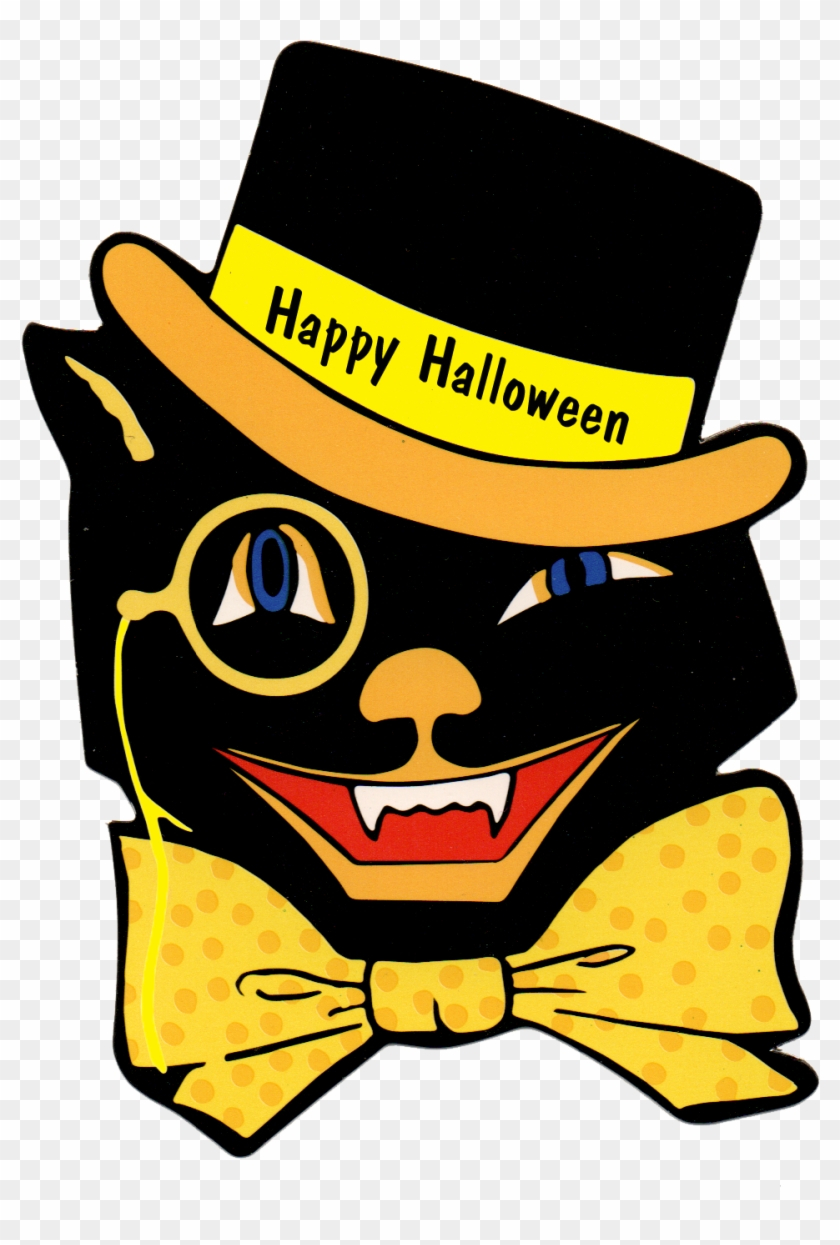 Free Free Printable Vintage Halloween Clip Art - Beistle Halloween inside Free Printable Vintage Beistle Halloween Clip Art