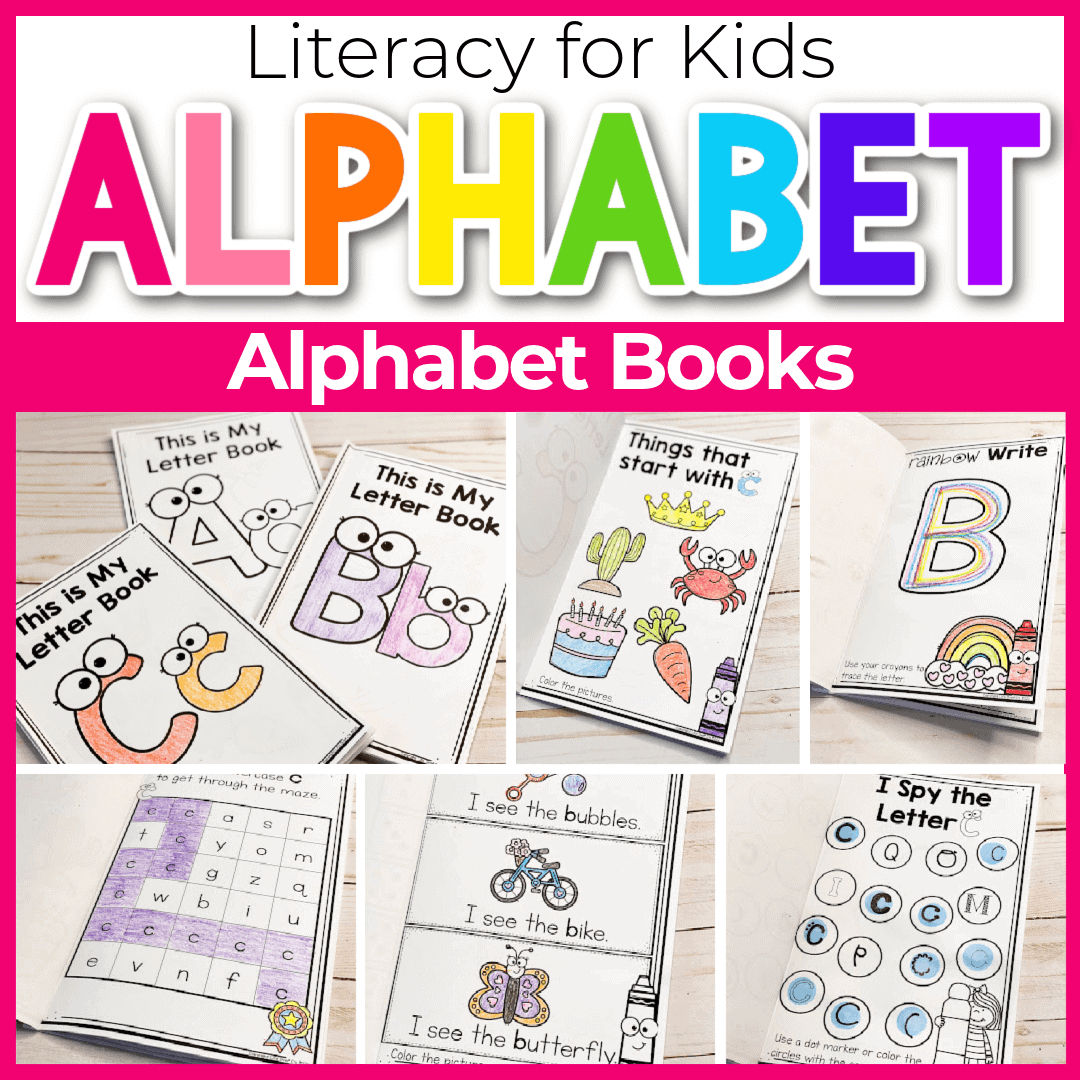 Free Printable Alphabet Books For Preschoolers in Free Printable Abc Books