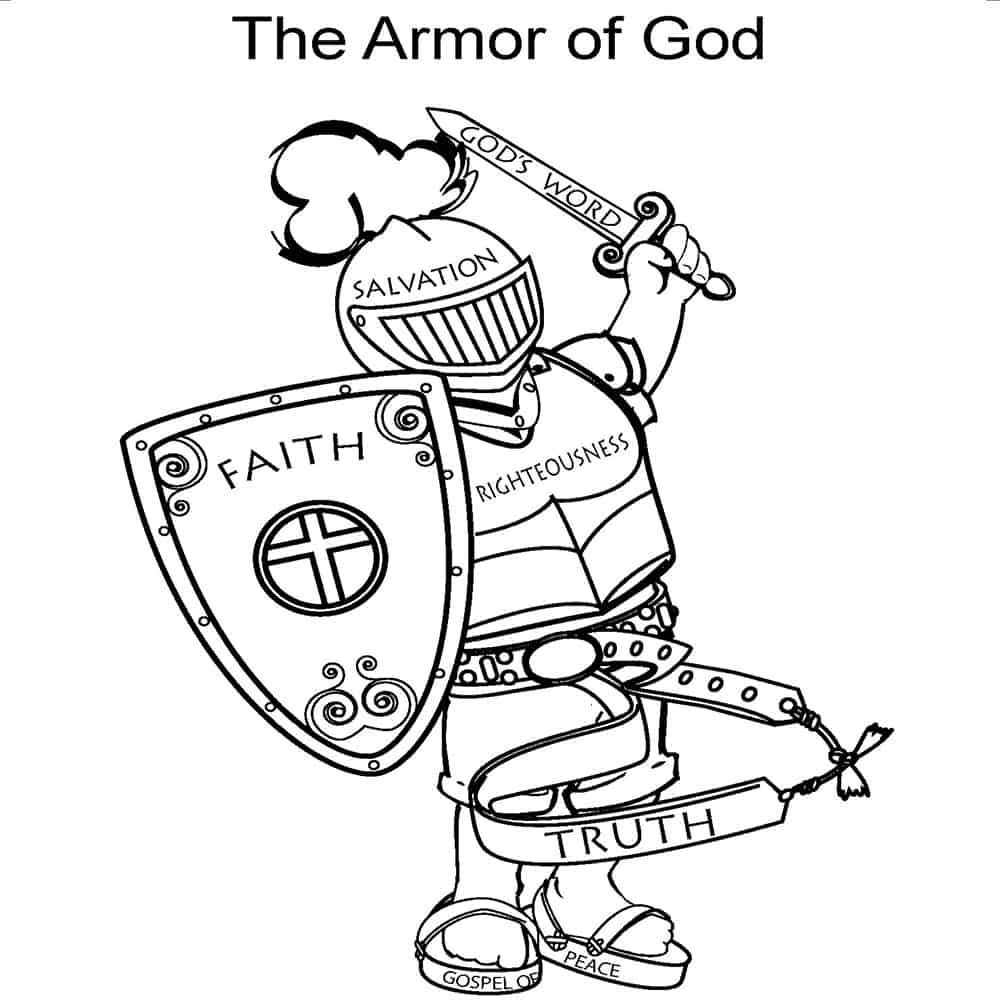 Free, Printable Armor Of God Activities On Sunday School Zone intended for Armor of God Free Printable