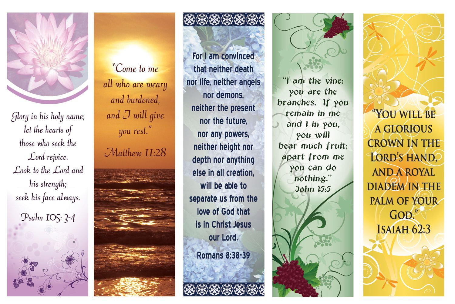 Free Printable Bookmarks With Bible Verses | Free Printable with Free Christian Printable Bookmarks