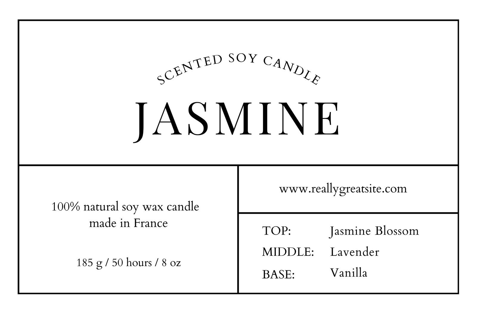 Free Printable Custom Candle Label Templates | Canva intended for Downloadable Free Printable Candle Labels