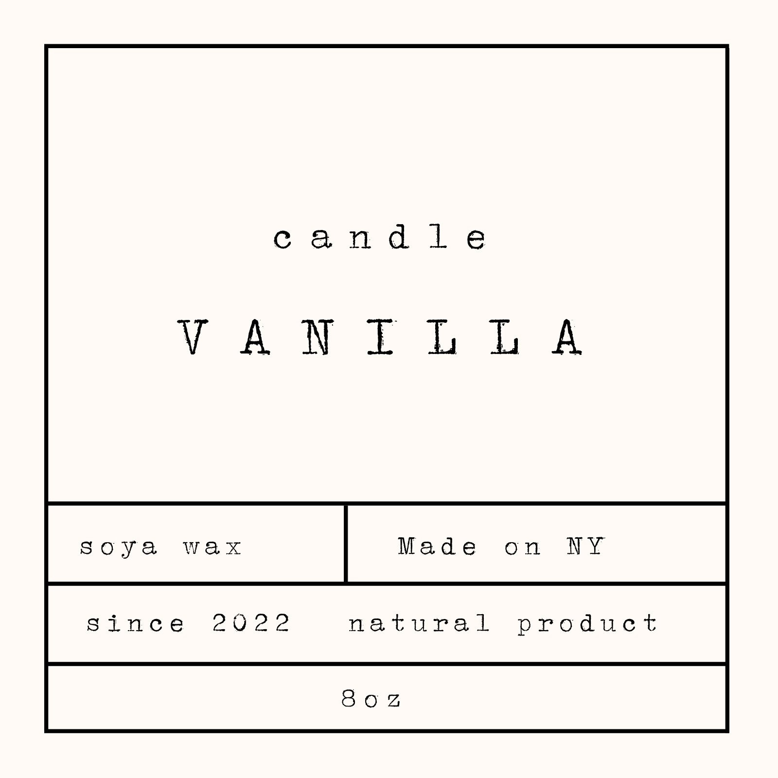 Free Printable Custom Candle Label Templates | Canva within Downloadable Free Printable Candle Labels