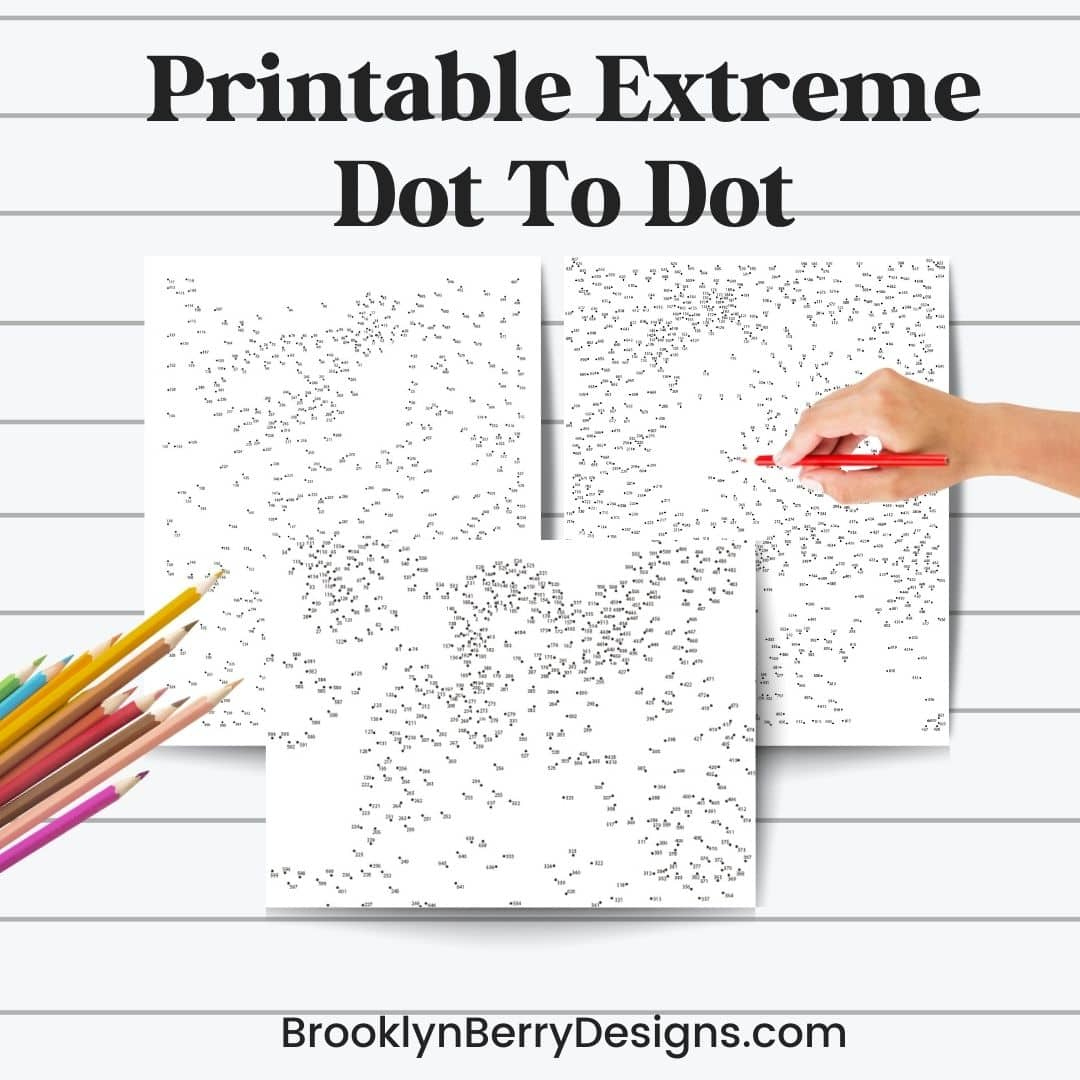 Free Printable Dot To Dot Extreme Level - Brooklyn Berry Designs inside Mindware Extreme Dot to Dot Printables Free