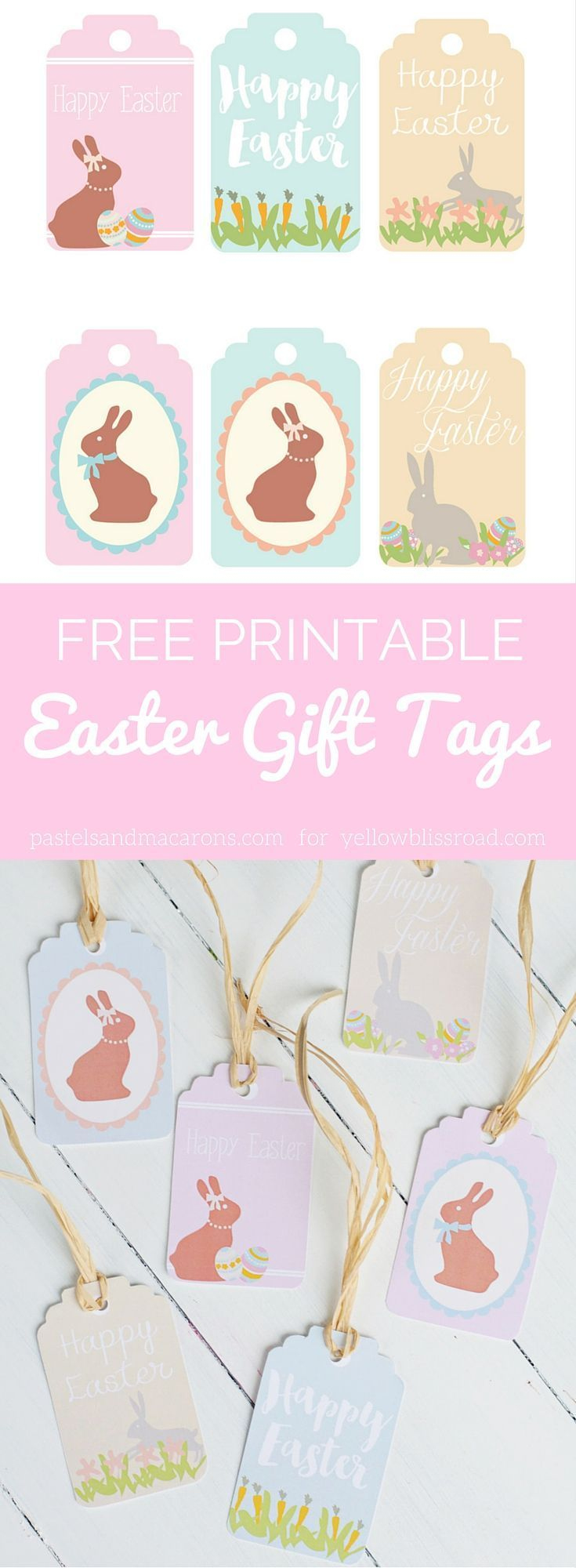 Free Printable Easter Gift Tags regarding Easter Gift Tag Printable