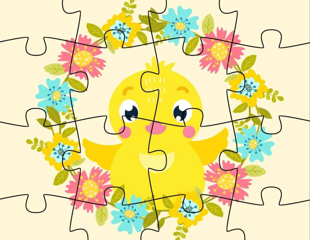 Free Printable Easter Jigsaw Puzzles For Kids - My Printable Home regarding Free Printable Easter Puzzle