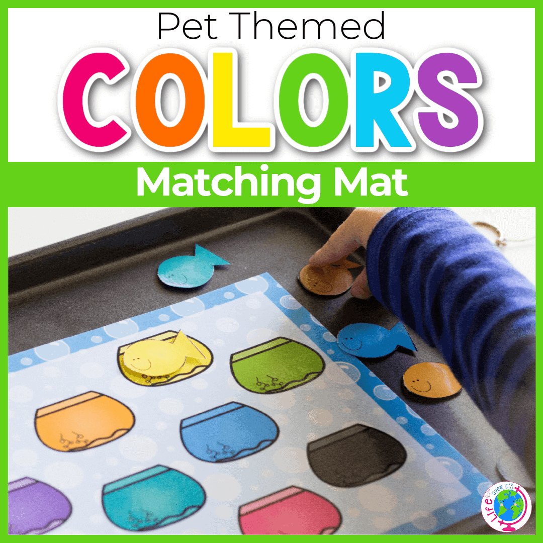 Free Printable Fishbowl Color Matching Activity with regard to Color Matching Printable Free