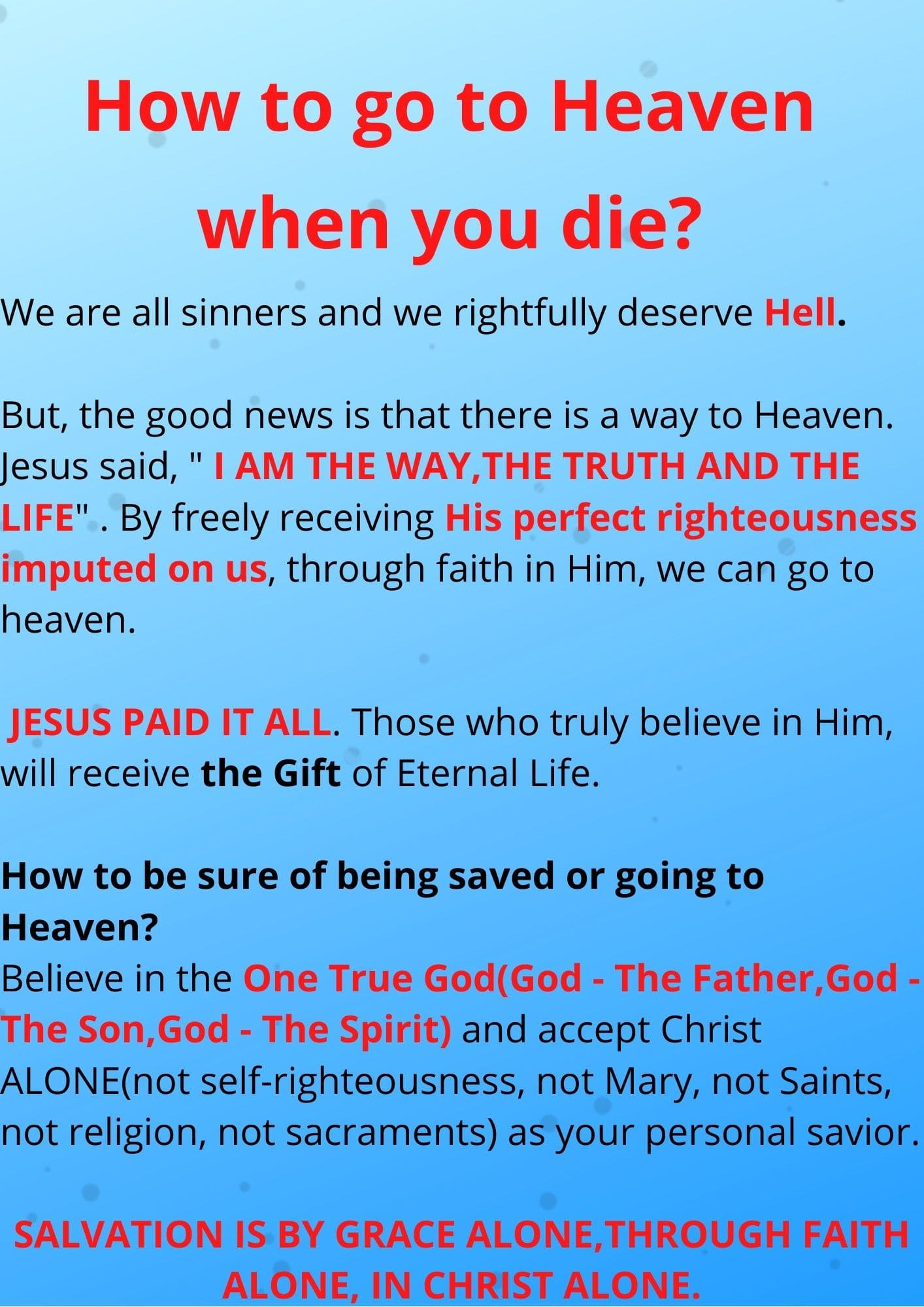 Free Printable Gospel Tracts in Free Printable Bible Tracts On Salvation