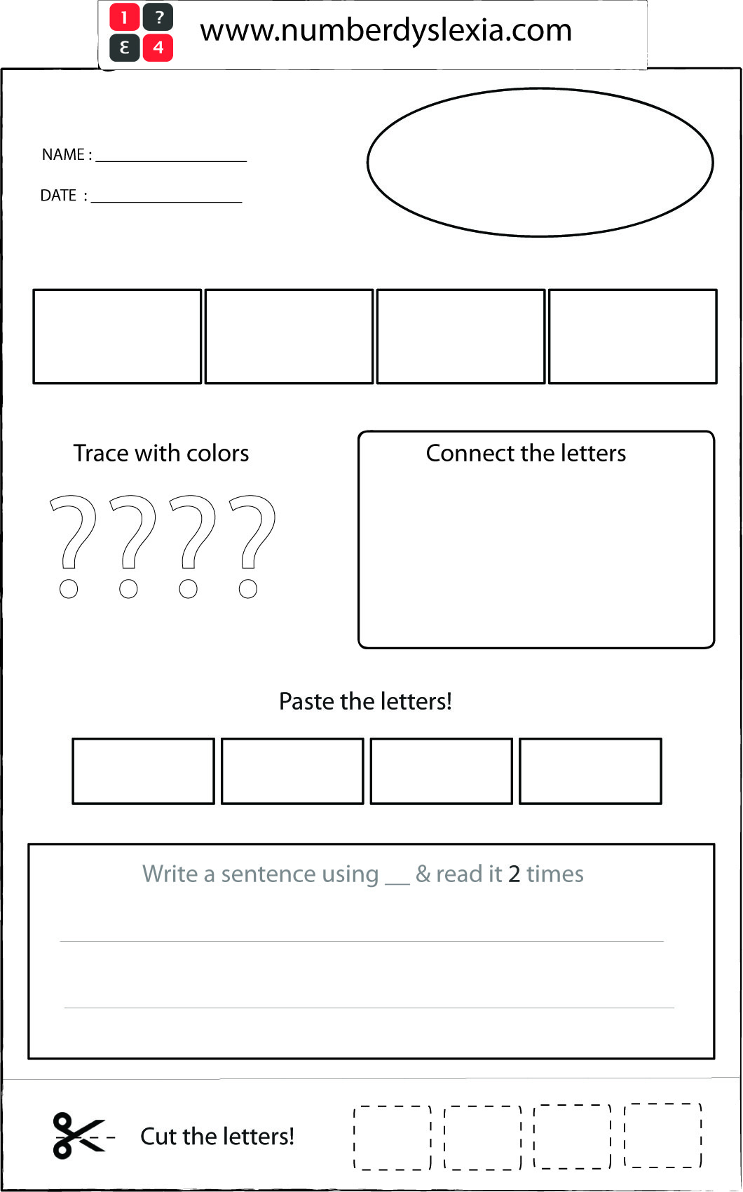 Free Printable Orton Gillingham Worksheet With Template [Pdf in Free Printable Orton Gillingham Lesson Template