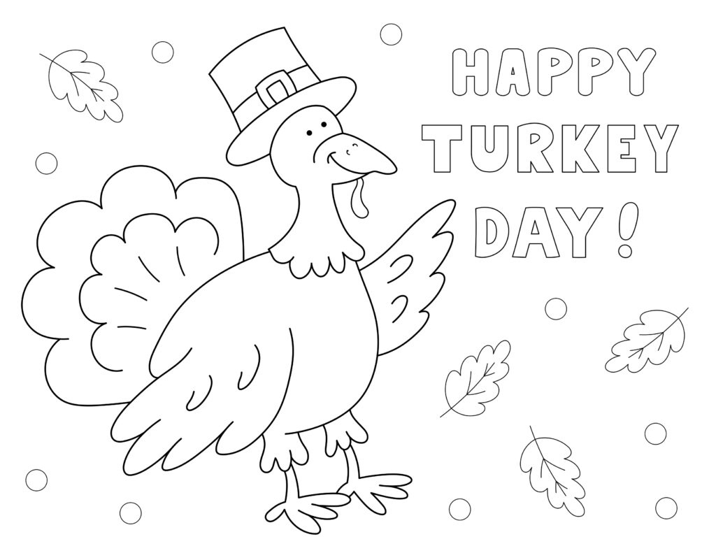 Free Printable Thanksgiving Coloring Pages For Kids - Happy inside Printable Thanksgiving Coloring Pages For Toddlers