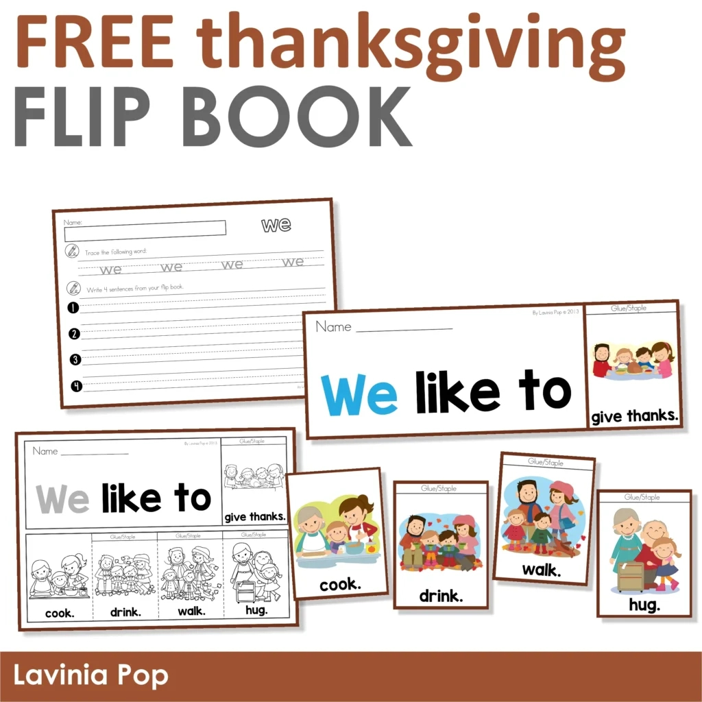 Free Printable Thanksgiving Reader intended for Thanksgiving Printable Books Free