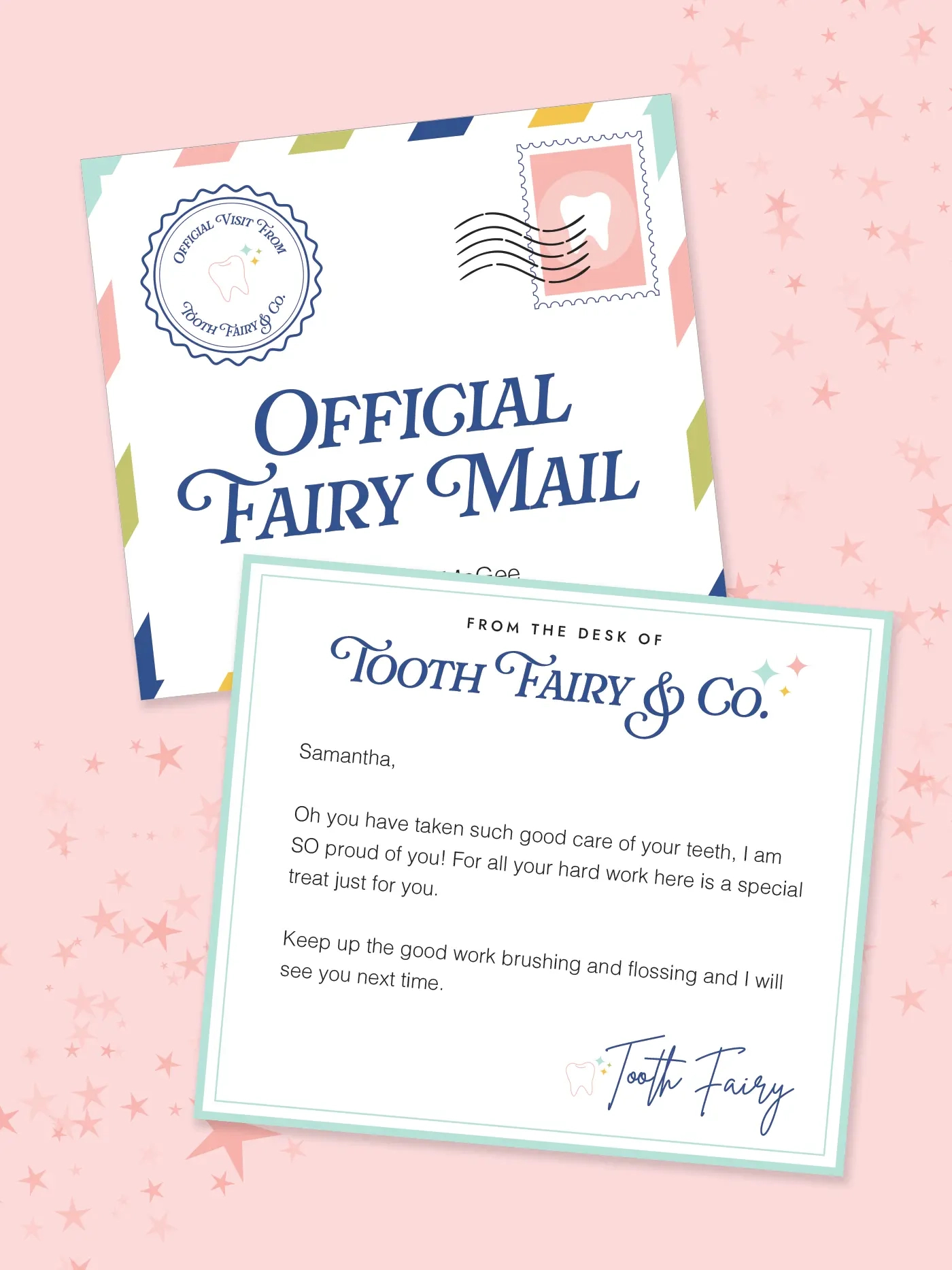 Free Printable Tooth Fairy Letter - Favorite Printables with Free Printable Mini Tooth Fairy Letter