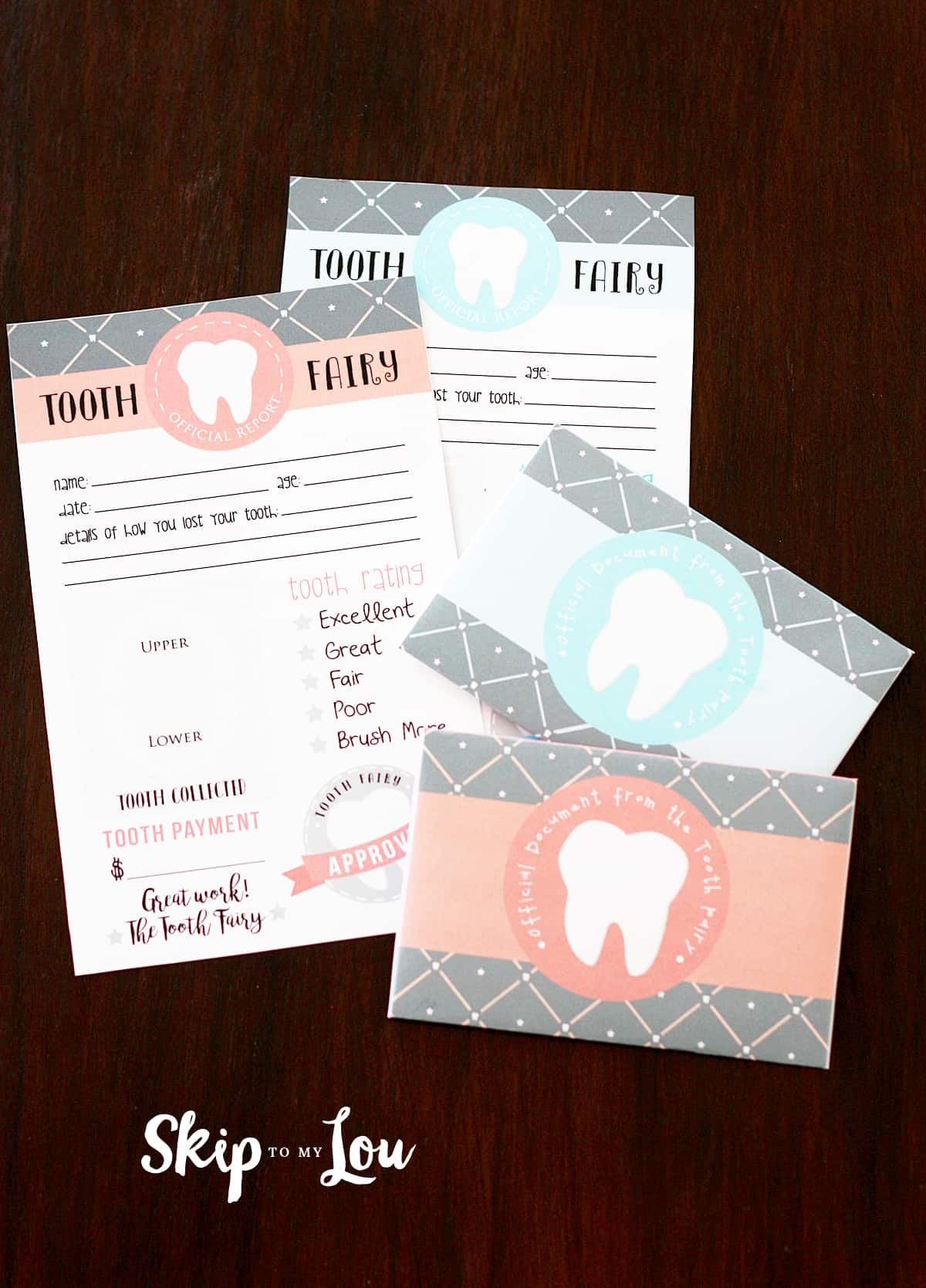 Free Printable Tooth Fairy Letter | Skip To My Lou in Free Printable Mini Tooth Fairy Letter