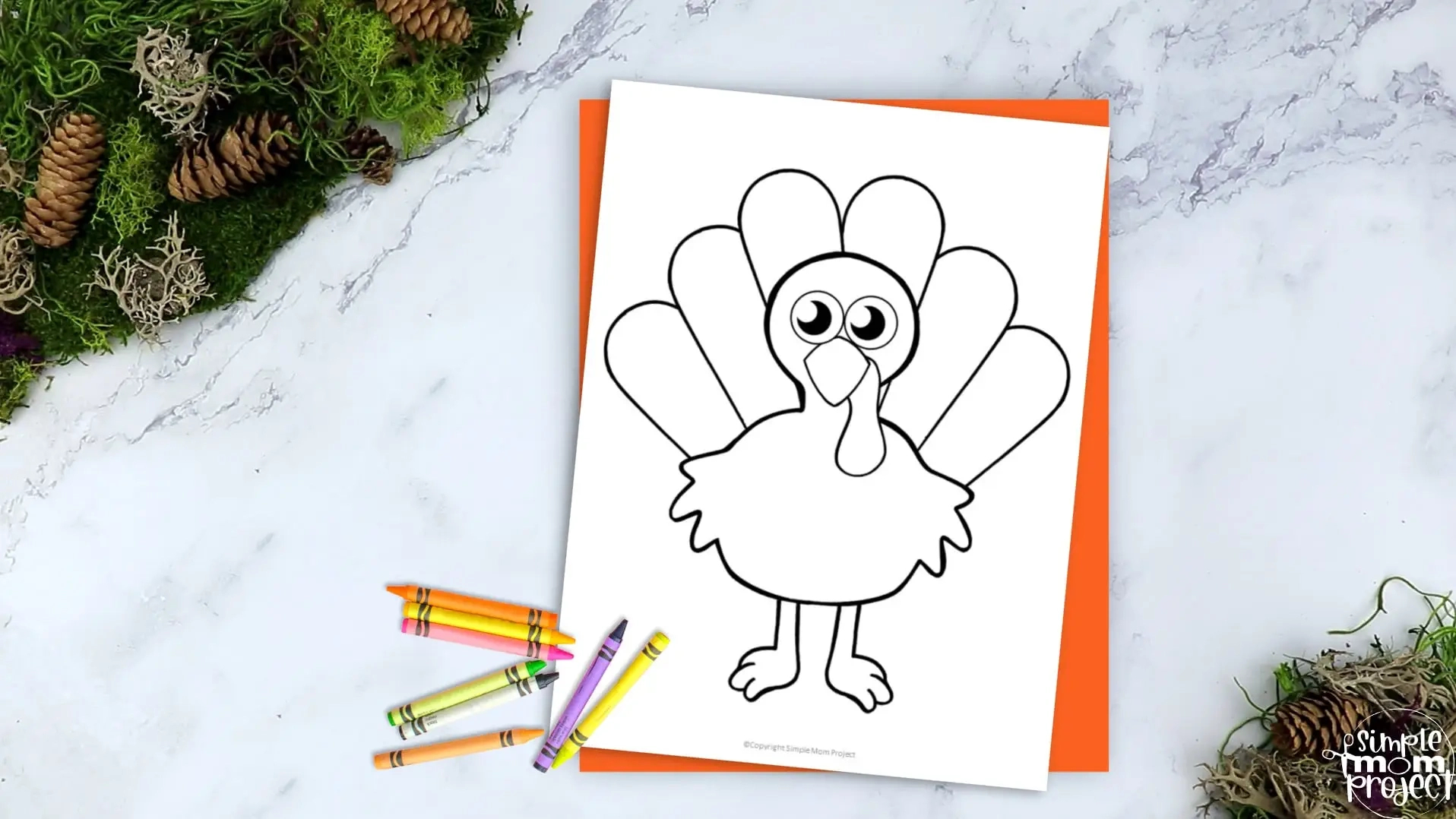 Free Printable Turkey Template - Simple Mom Project throughout Simple Turkey Template Printable